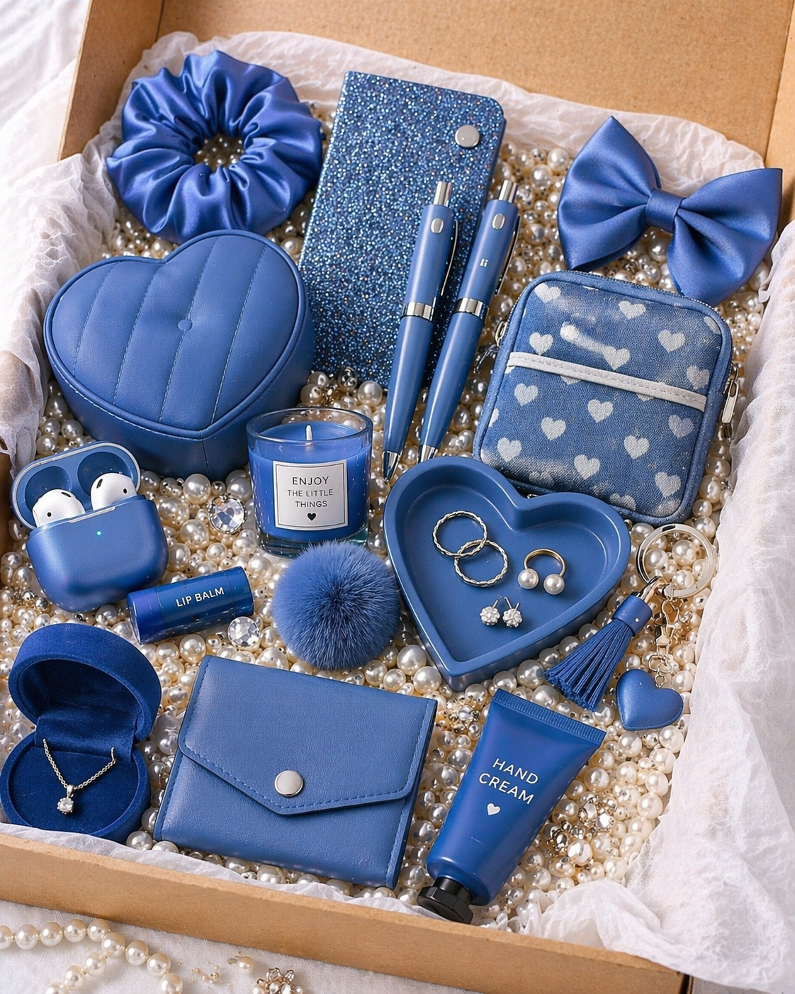 Caja Sorpresa en Color Azul