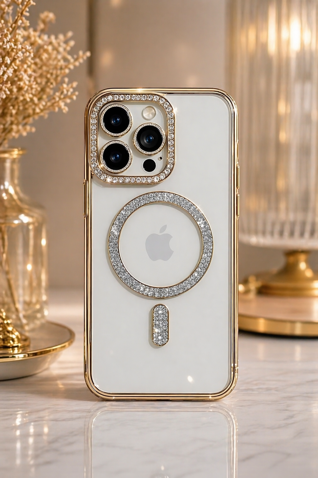 Funda Iphone 14 Pro Max Color Dorado