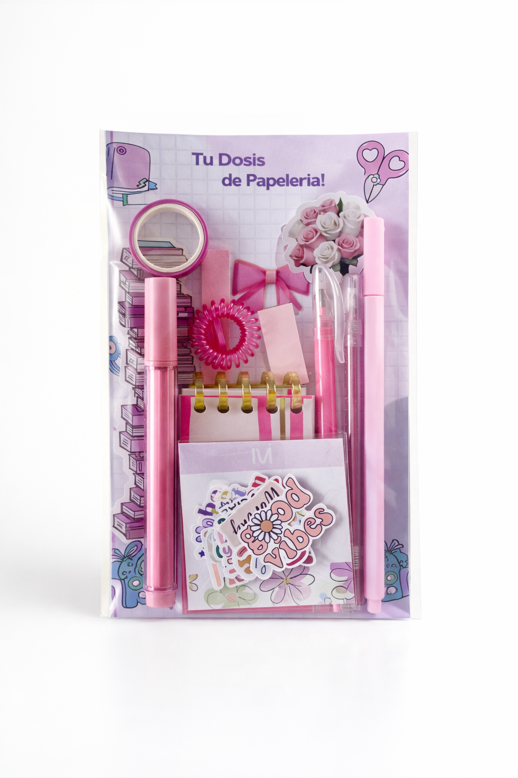 Set Papelería - Color Rosa