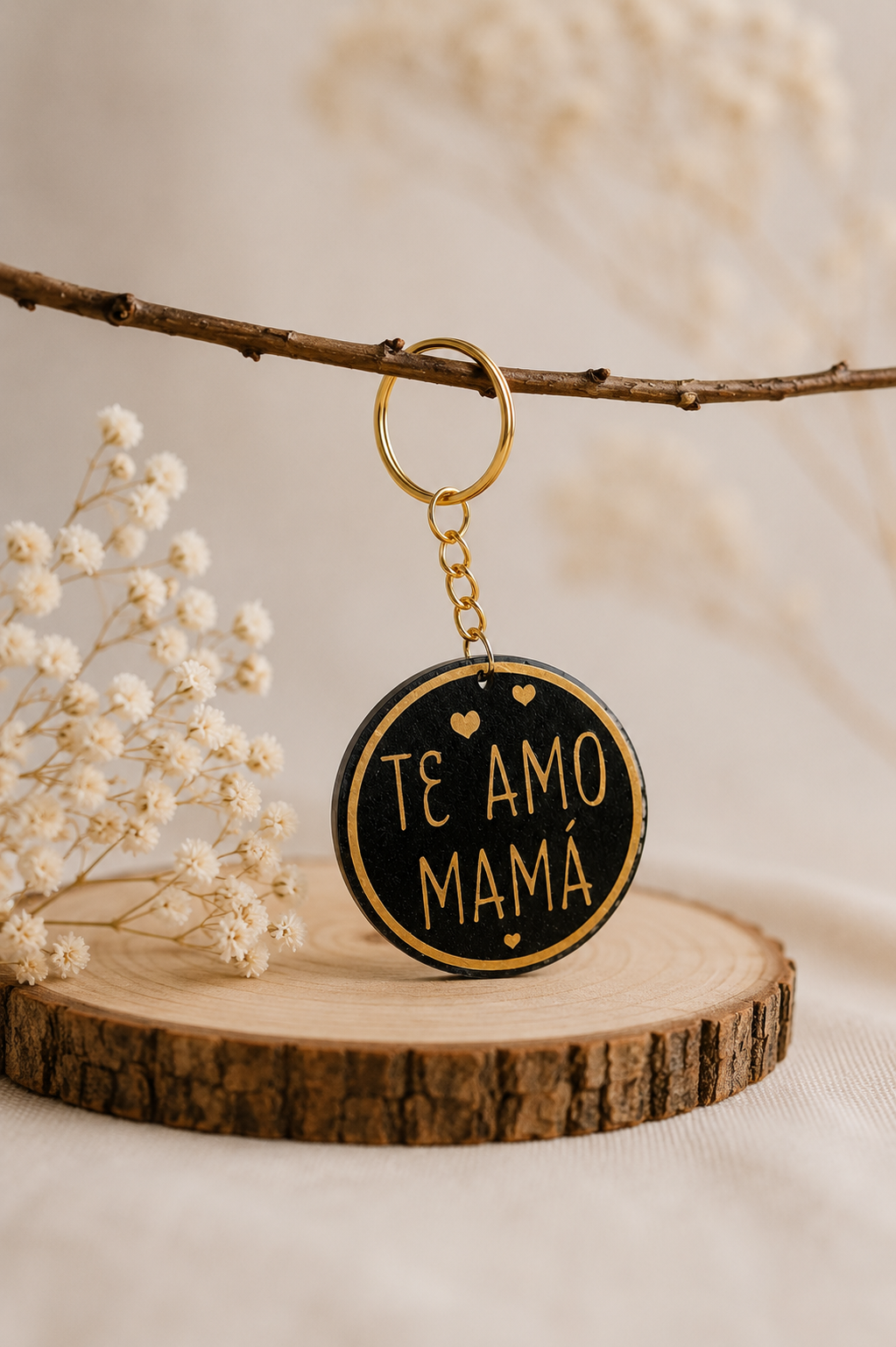 Llavero Personalizado Te amo Mamá