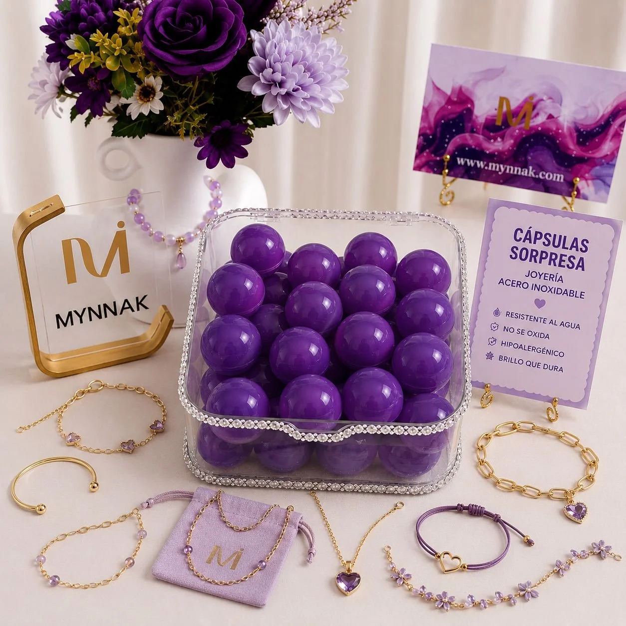 Cápsulas Joyería