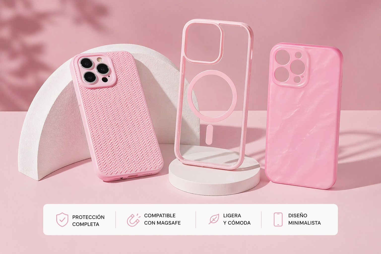 Funda Iphone 17 / 17 Pro Max Color Rosa