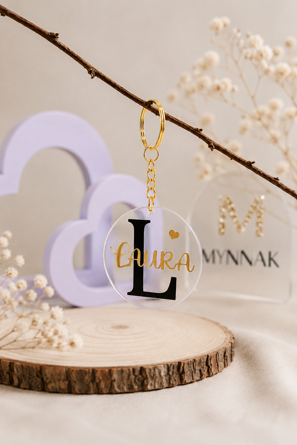 Llavero personalizado con nombre