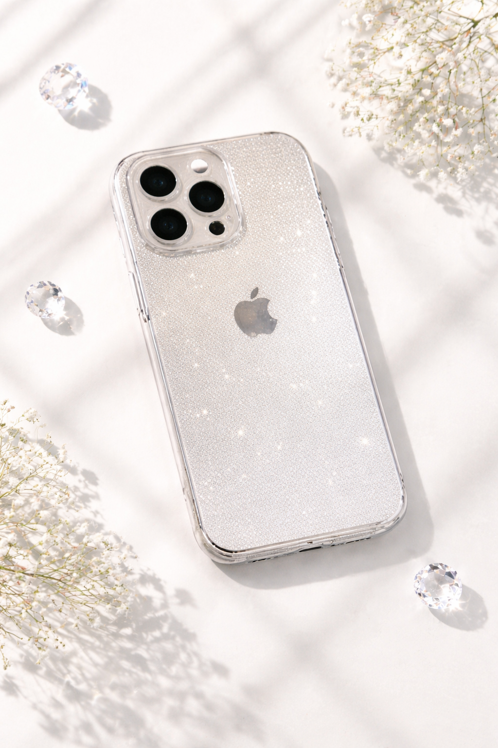 Funda Iphone Transparente Brillante