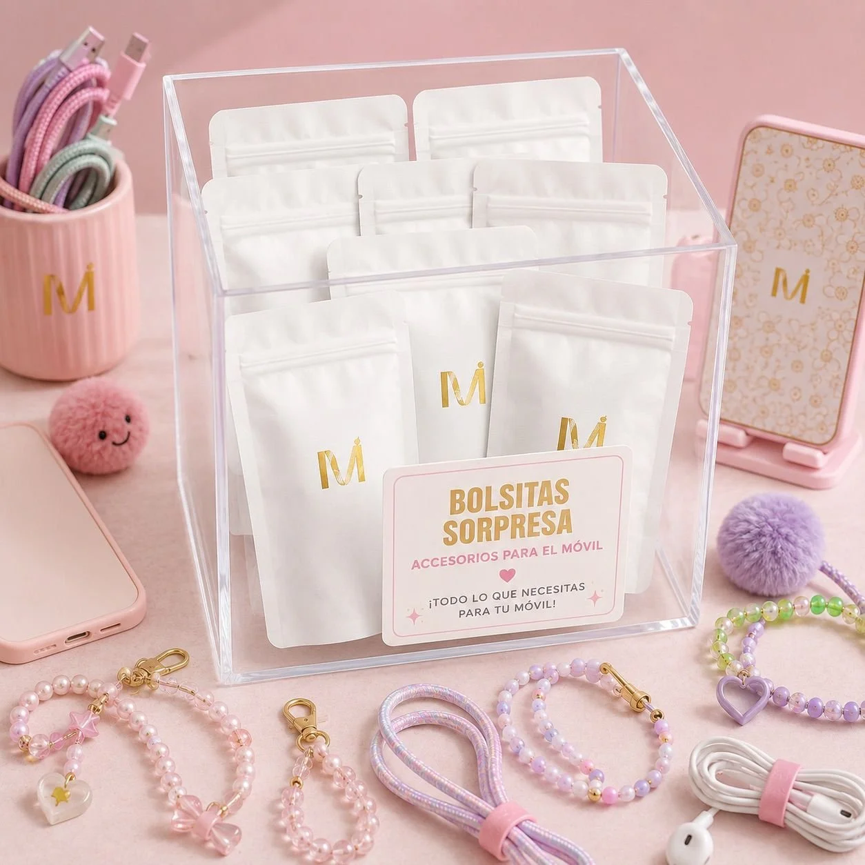 Bolsitas Sorpresa Accesorios para Móvil
