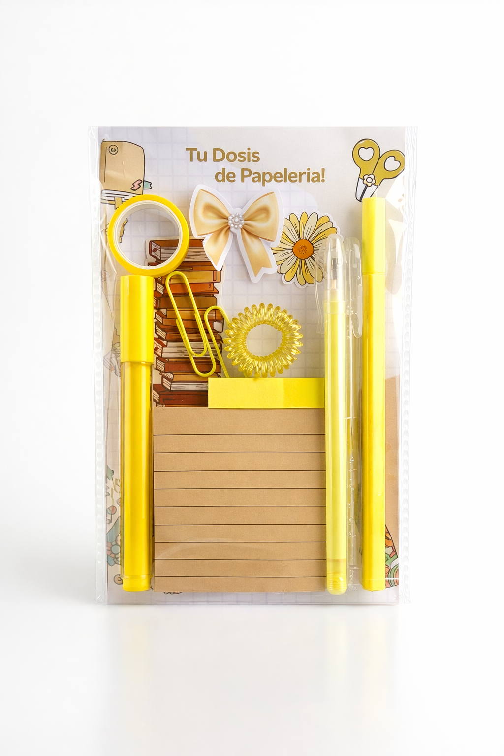 Set Papelería - Color Amarillo