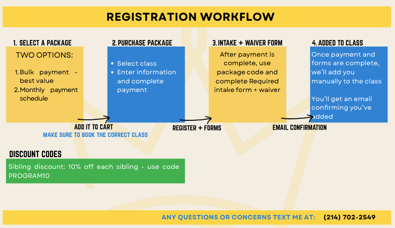 How to register for a class