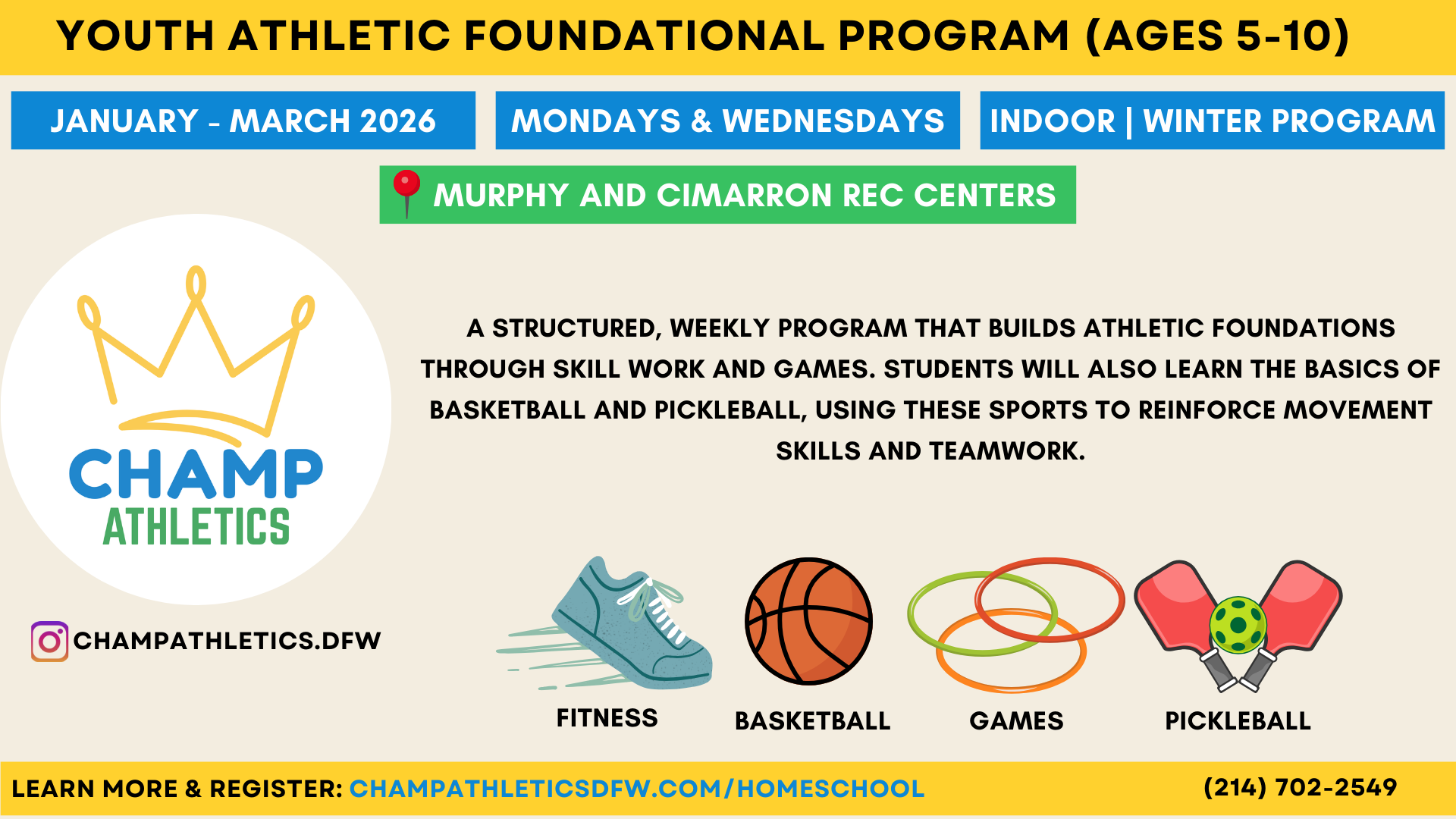 Youth Athletic Foundational Program