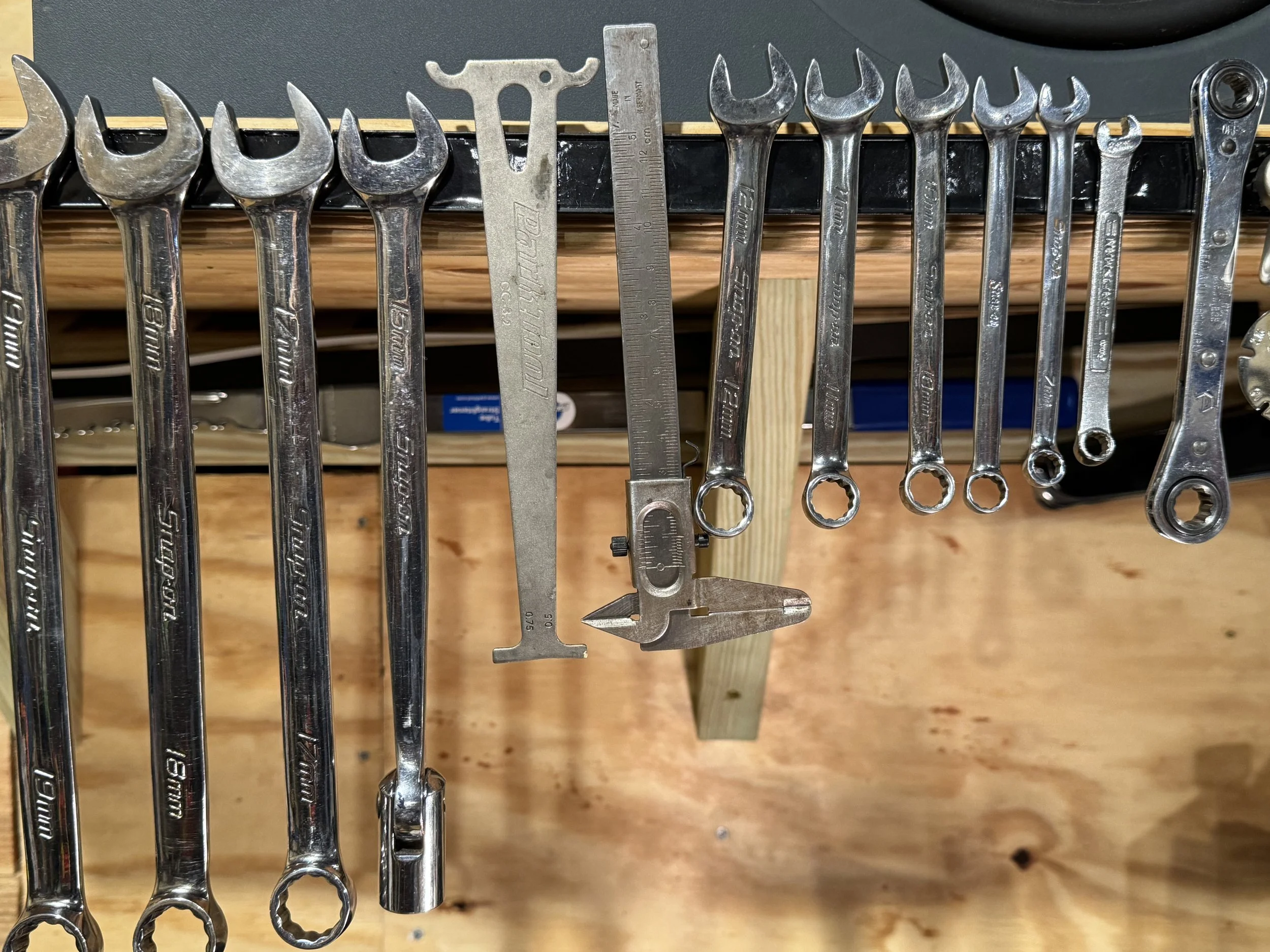 Snap-on bike repair tools