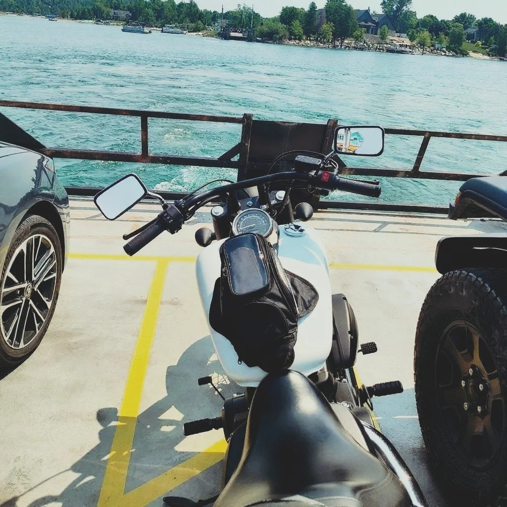 One of my favorite things is riding on the Ironton Ferry. Not only is the ride around Lake Charlevoix a great one, but there is something fun about taking the 5 minute ride across.