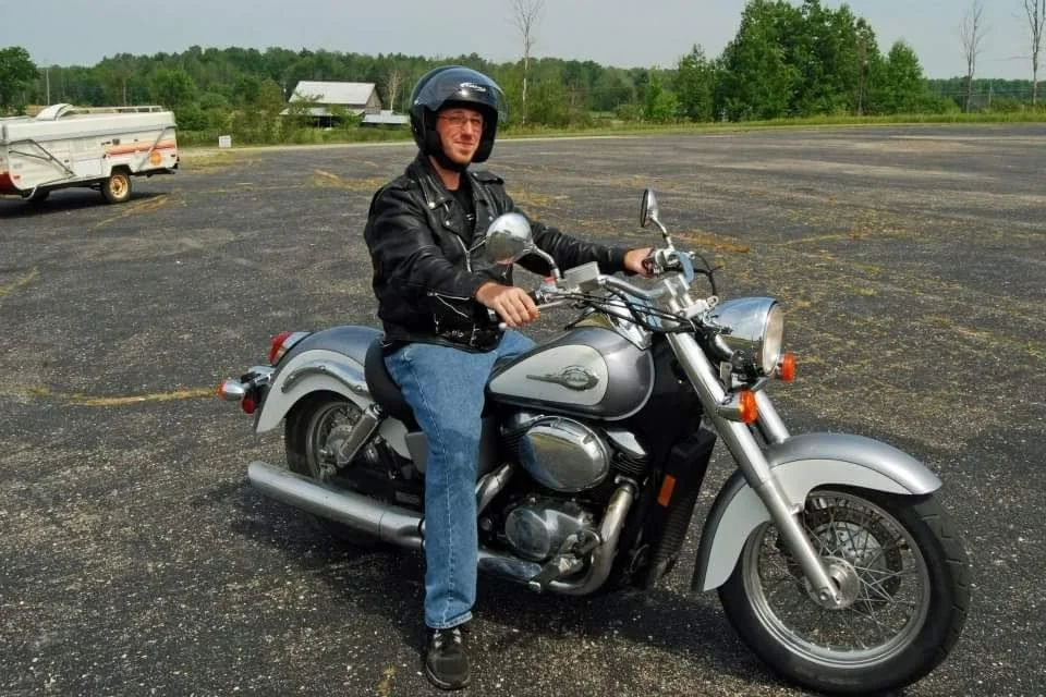 Throw Back Thursday - I want to say this was maybe 2010 or so, on my 2001 Shadow A.C.E. Such a great bike. I appreciate all the years of riding I have had, and am excited for all the years to come. What was the bike that changed you from "Riding