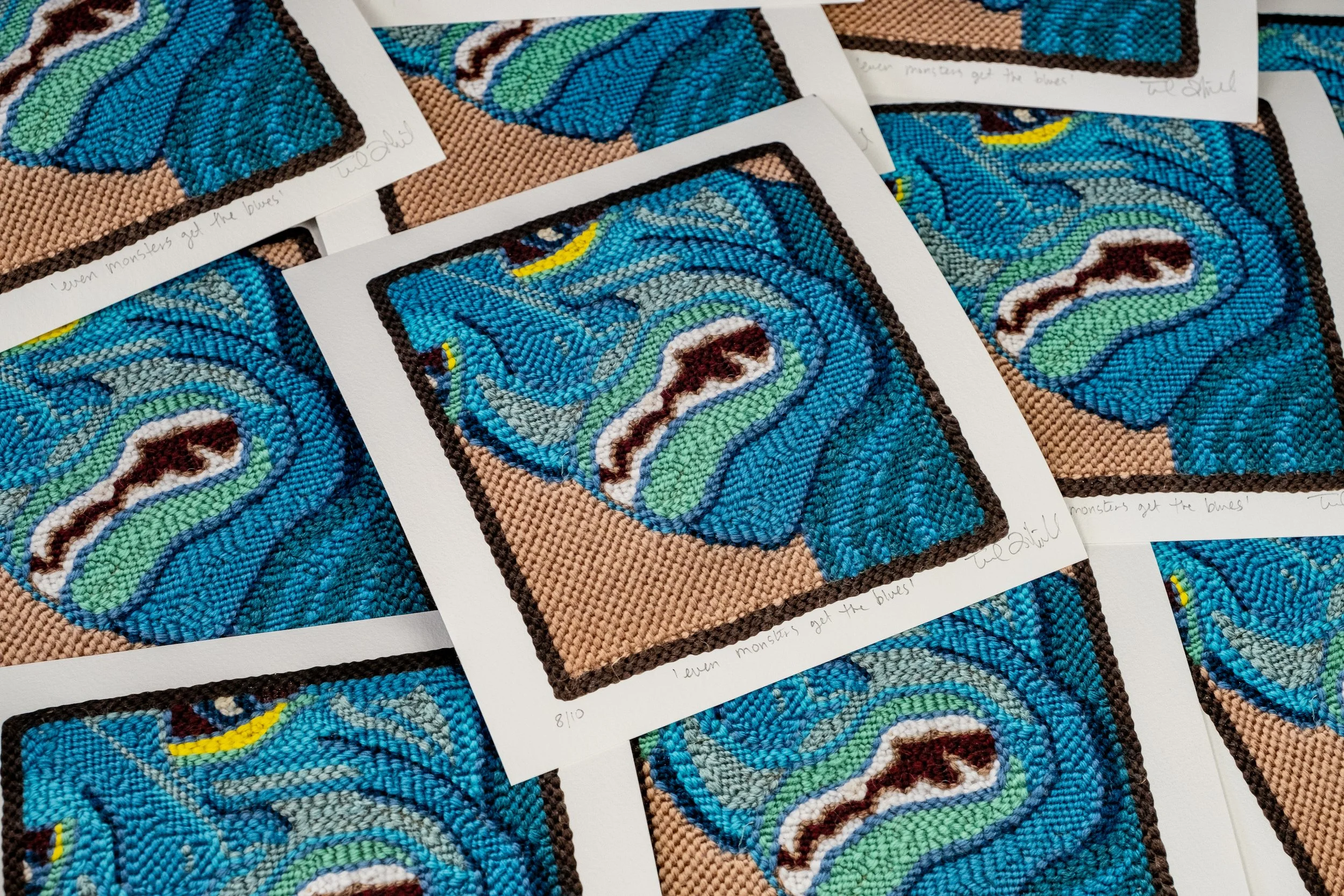 "Even Monsters Get the Blues" Fine Art Print