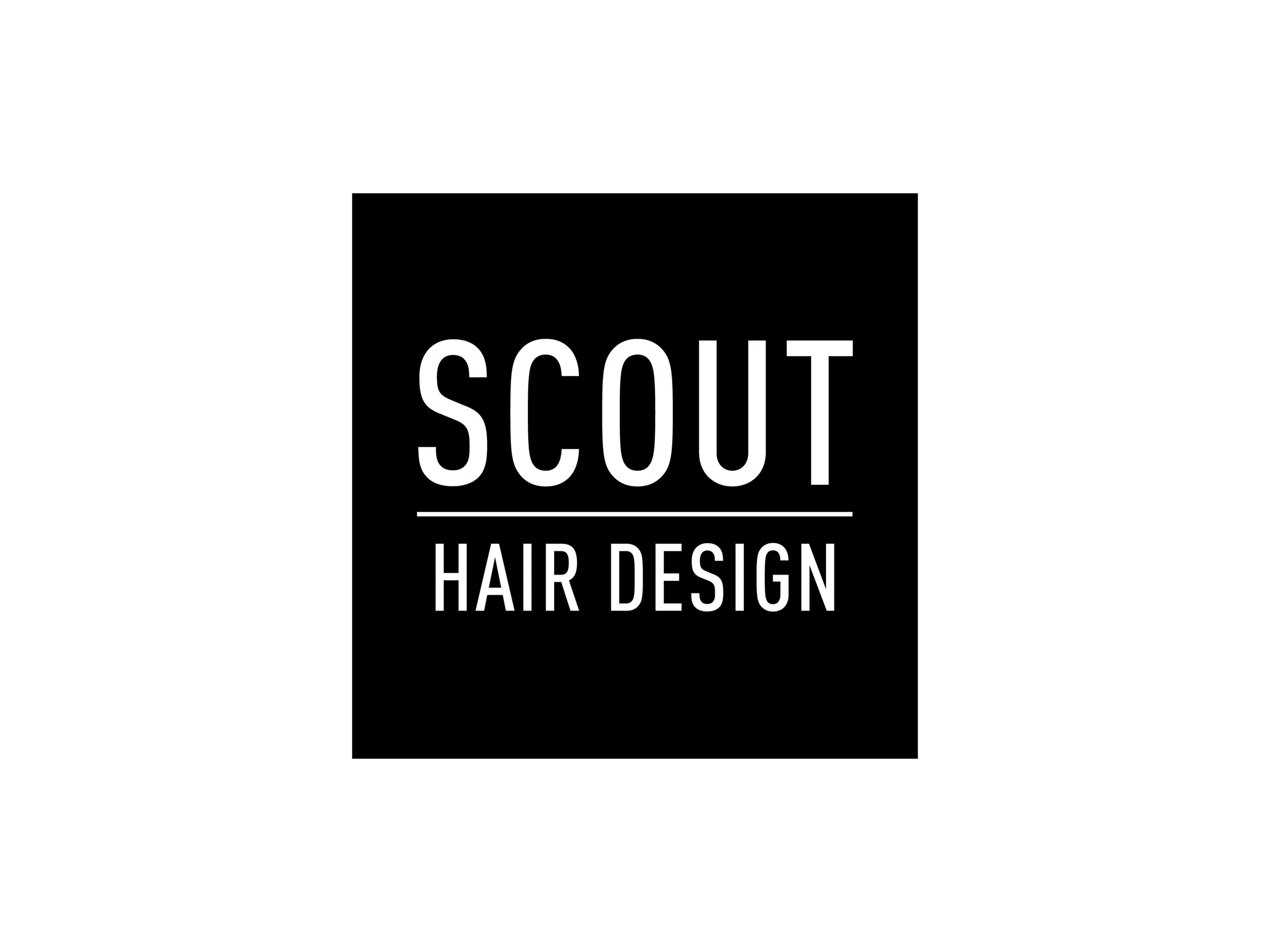 Scout Hair Design Logo