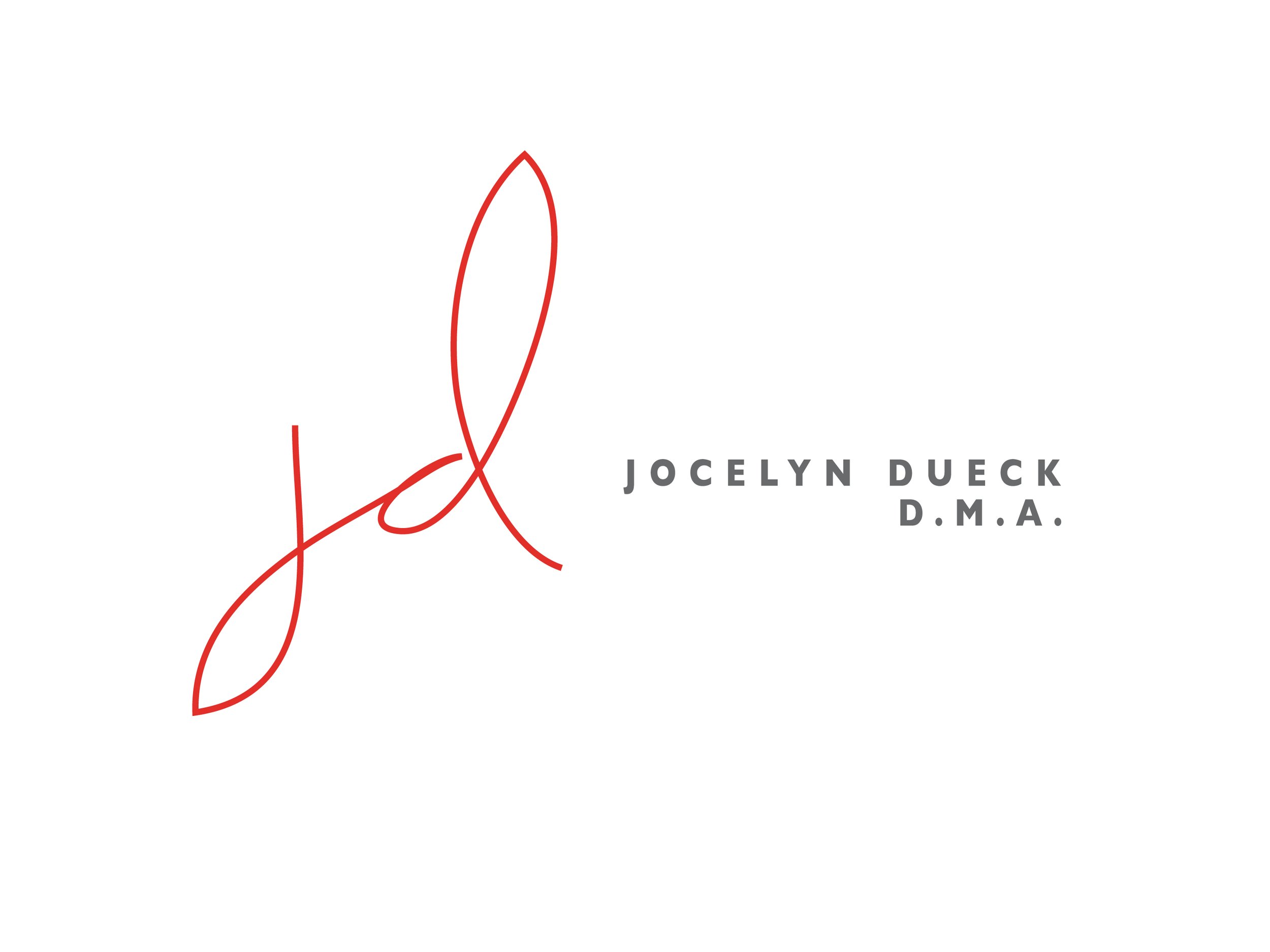 Jocelyn Dueck D.M.A. Logo