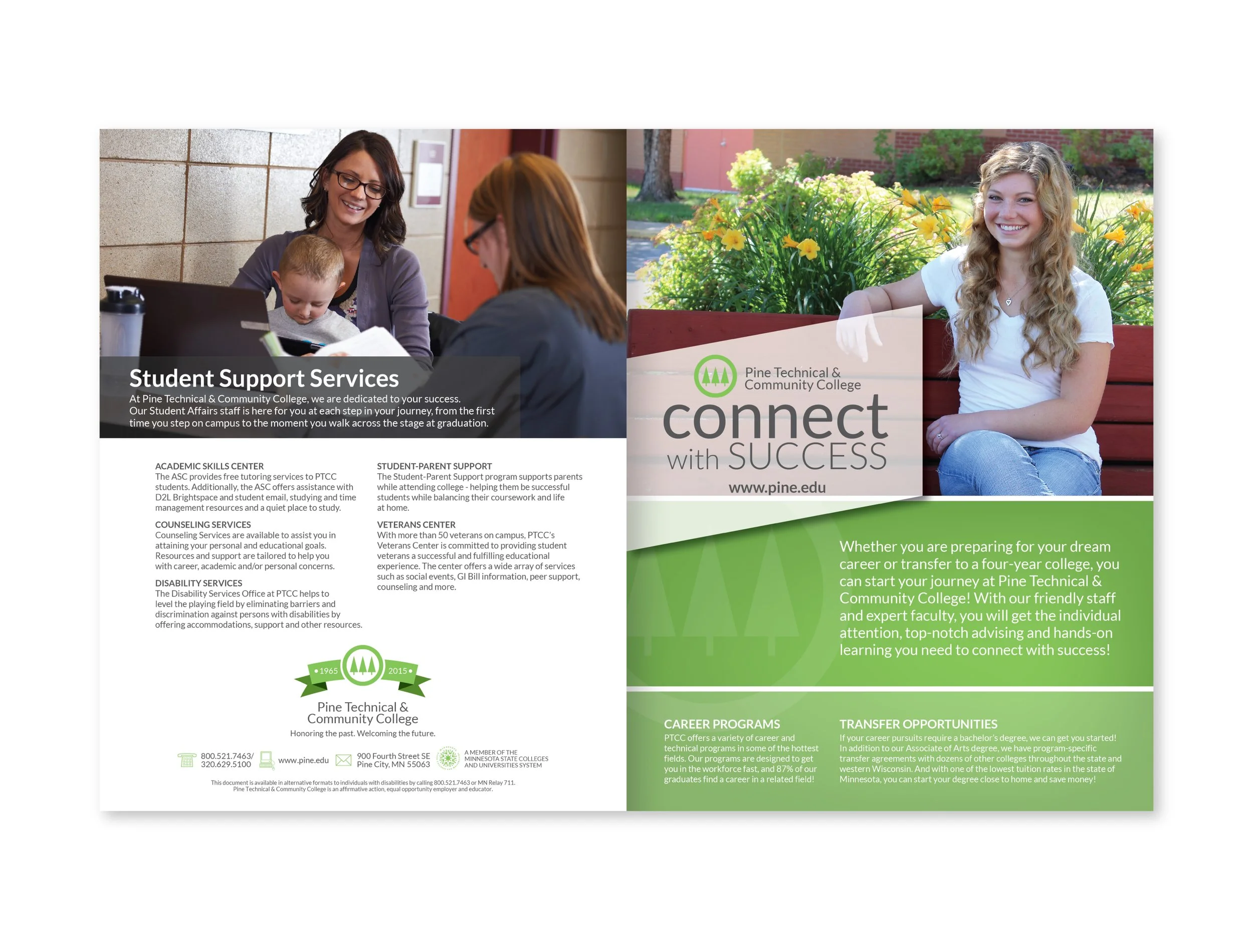 college magazine cover