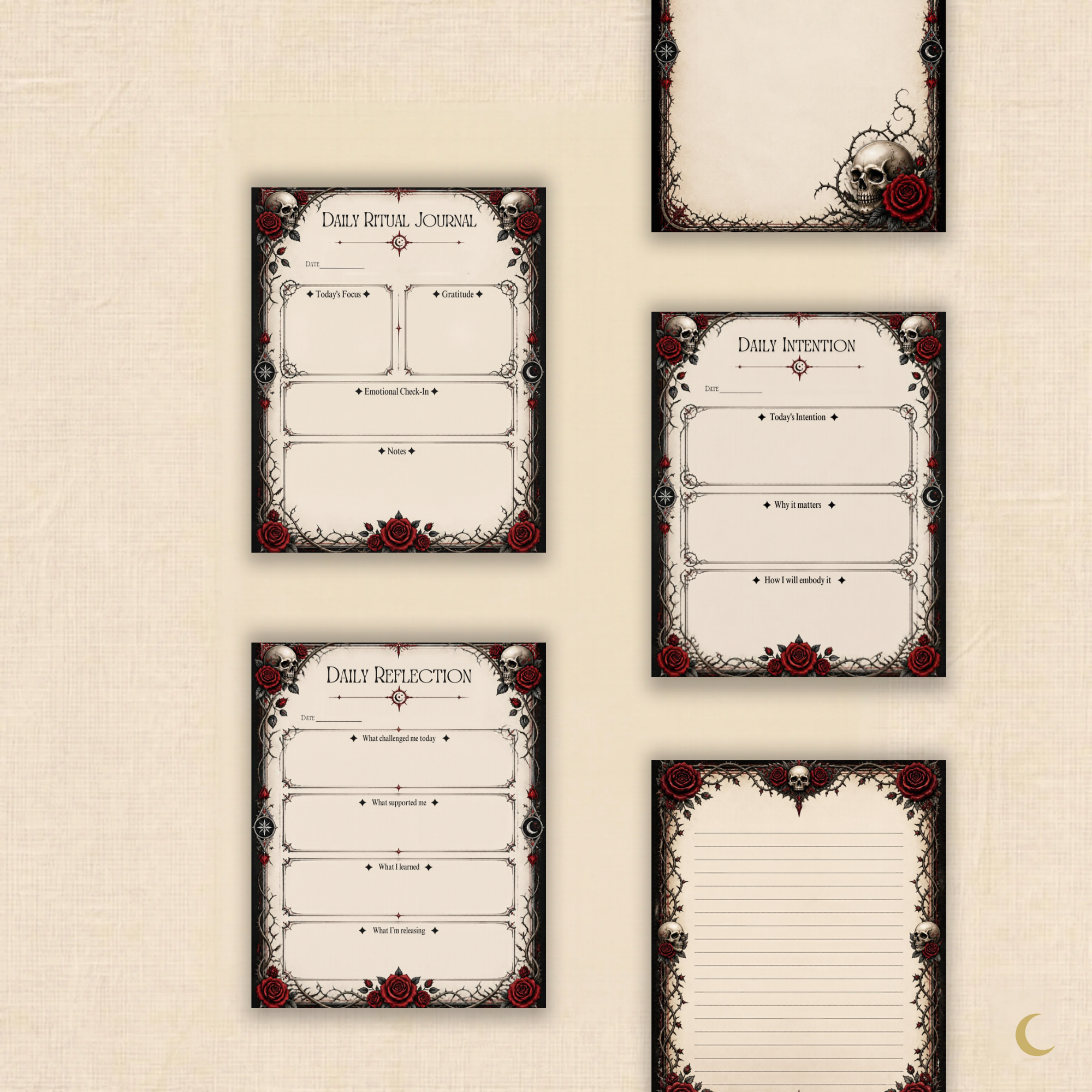 Bones & Briar Daily Ritual Journal Set