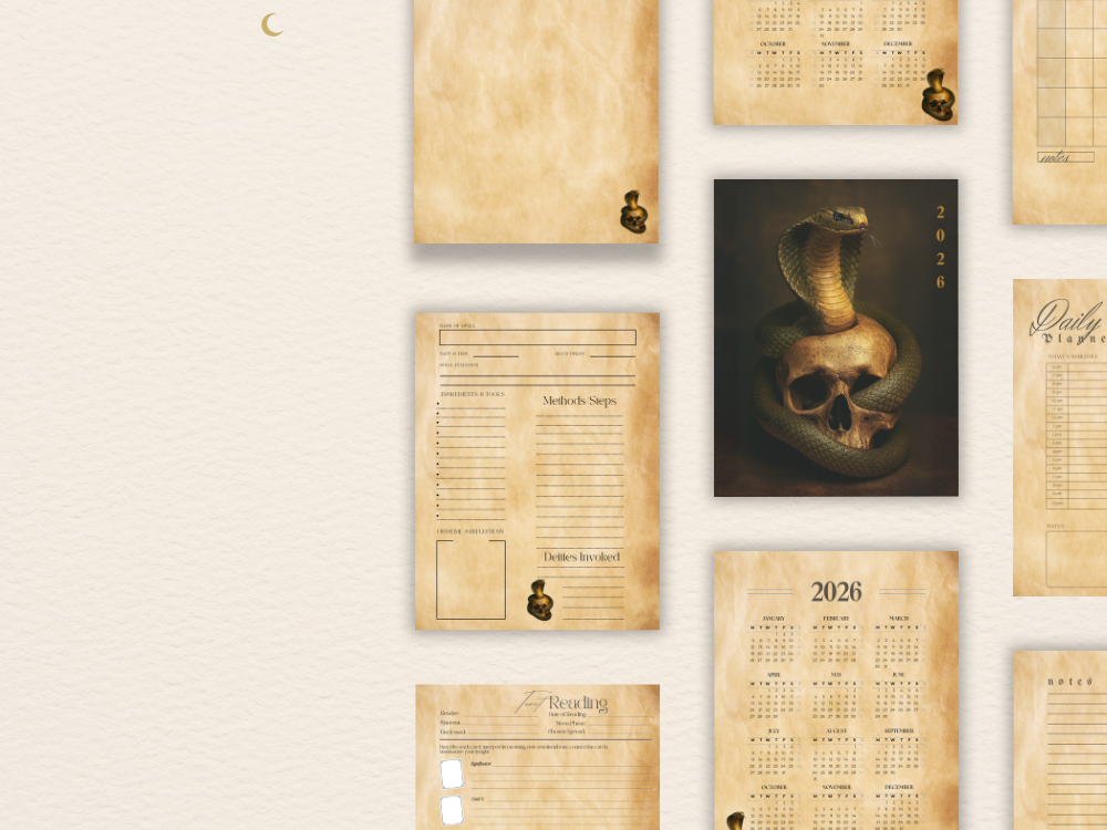 Death Rattle Planner Bundle
