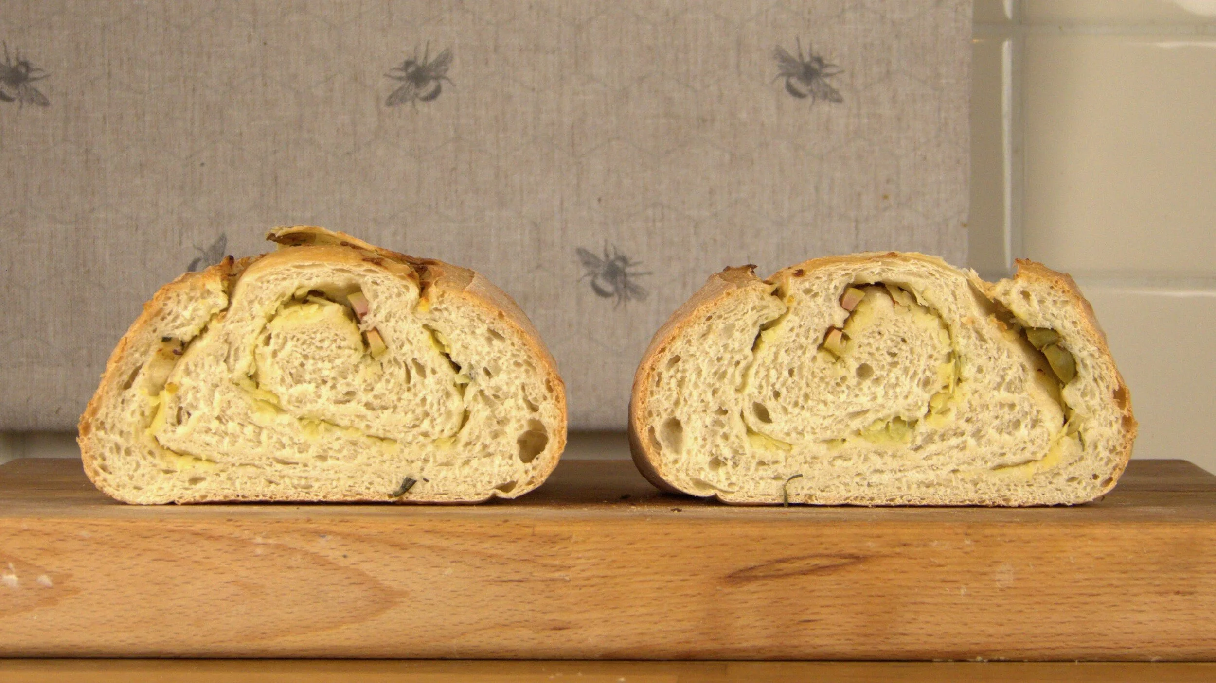 Olive, Pumpkin & rosemary bread