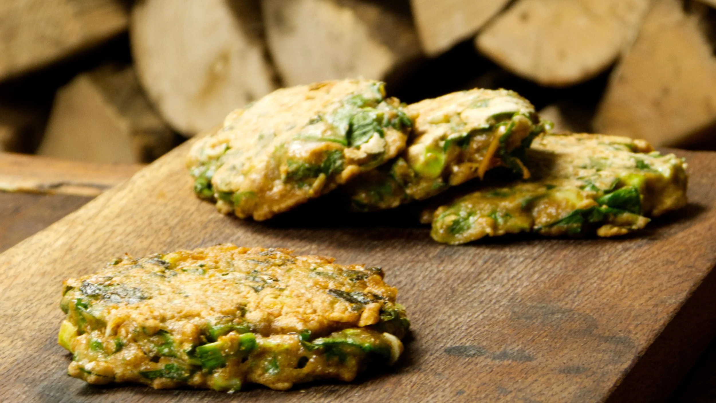 Wild Garlic Fritters
