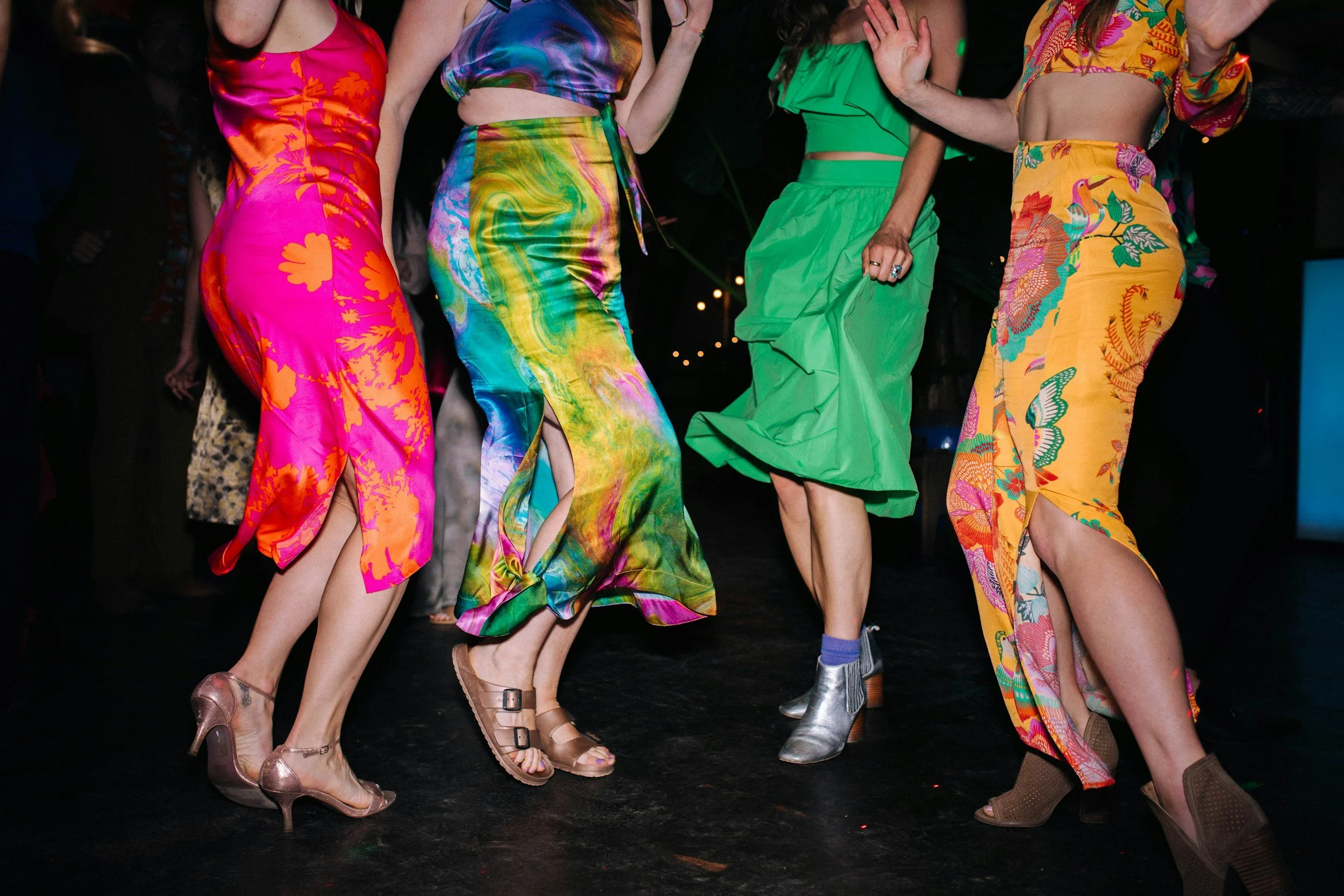 Floral + Flamenco. A mashup of fashion and music where the community brings the color, the rhythm, and the joy. Build it, and we’ll all dance together.