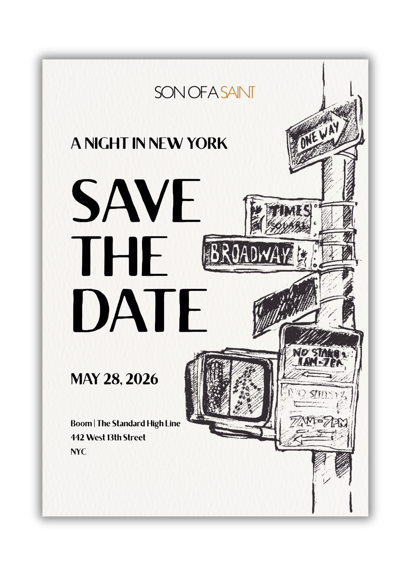 Save the Date | A Night in New York