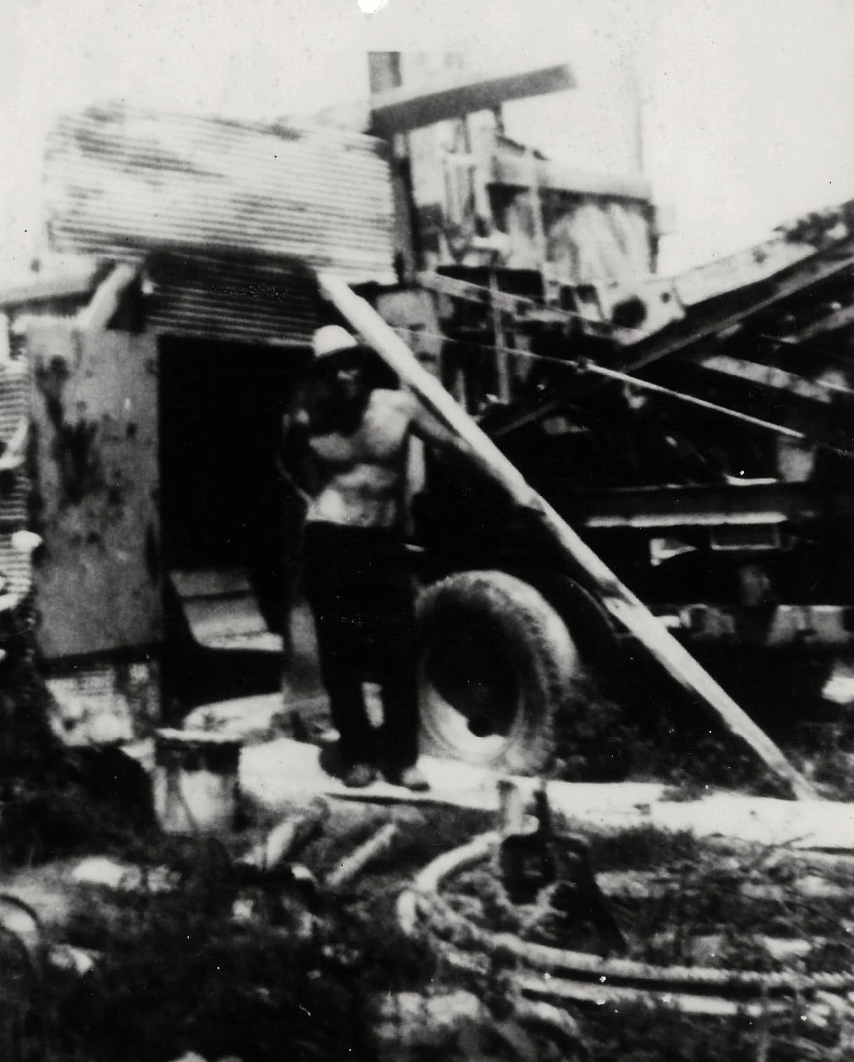 Roberts family drilling.