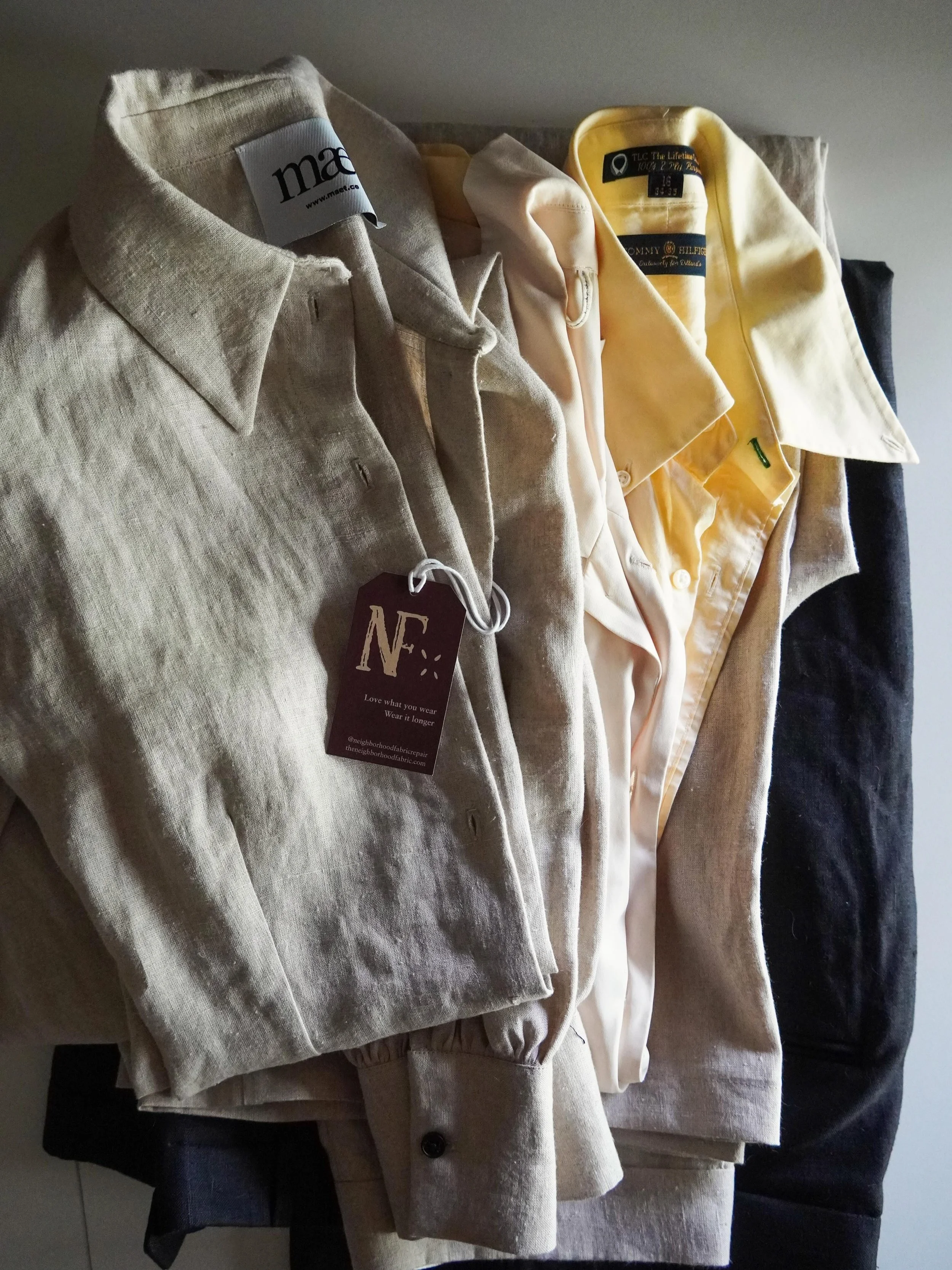 Some recent lovely pieces altered and repaired for all you stylish babes. I dress vicariously through you. 

#alterations #clothingrepair #slowfashion #vintagefashion