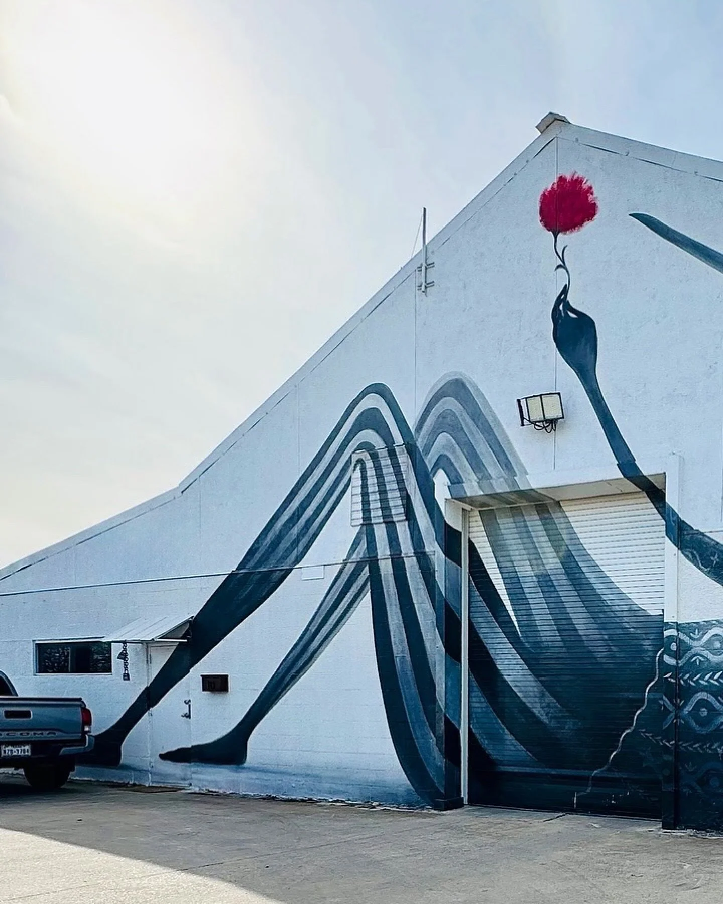 Mural Spotlight: &ldquo;Bird King&rdquo; by @lucasaokiart 
The king - 👑 watching over the St. Elmo Arts District like the chill guy he is!

The &ldquo;Bird King&rdquo; was selected as one of the winners for Region Five in the national Mural Awards 2