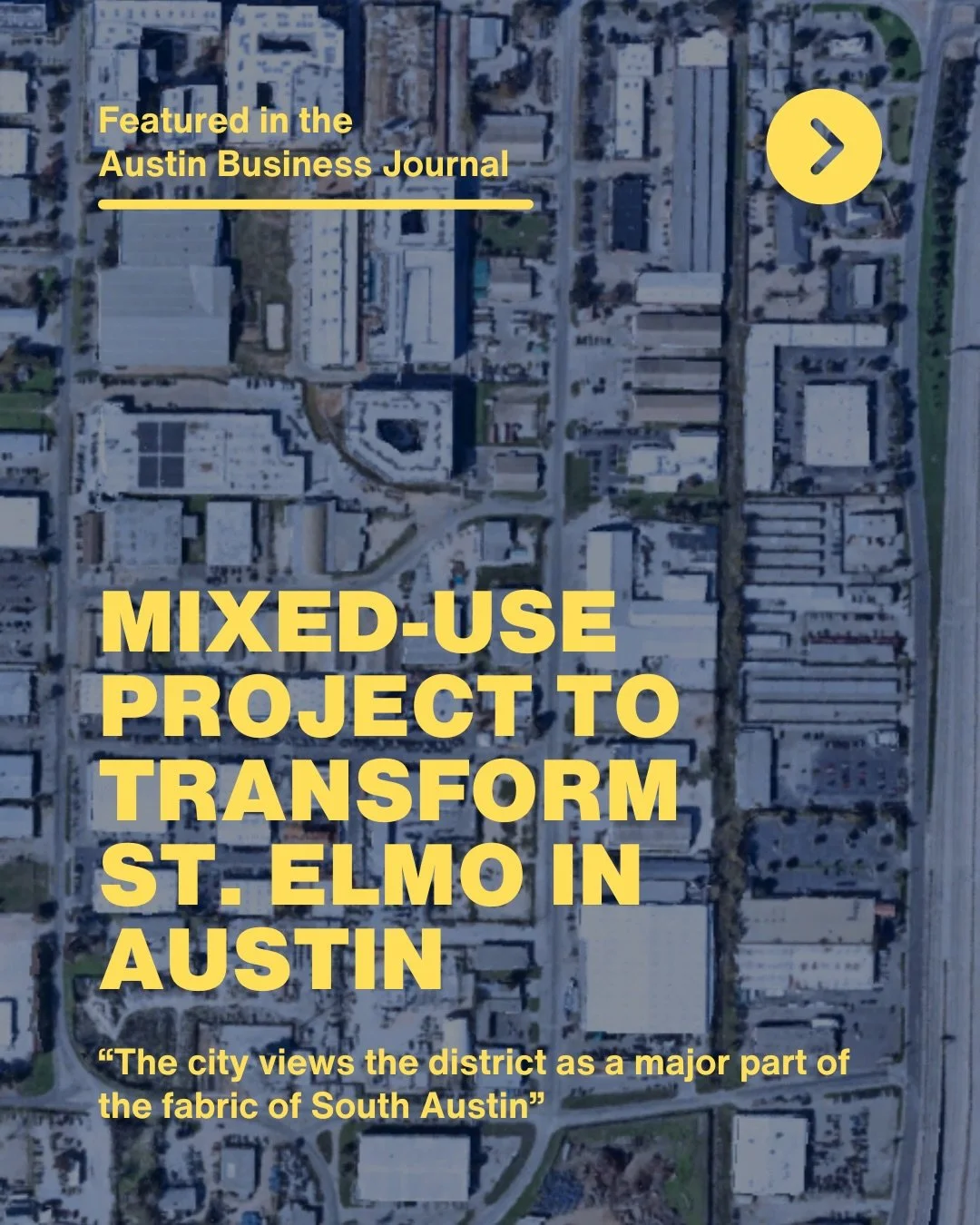 St. Elmo keeps growing! It is exciting to see the energy taking shape across the district. We&rsquo;re lucky to be a part of a community that&rsquo;s building something meaningful an cant wait to see the growth to come💛

#elmoarts #theyardatx #south