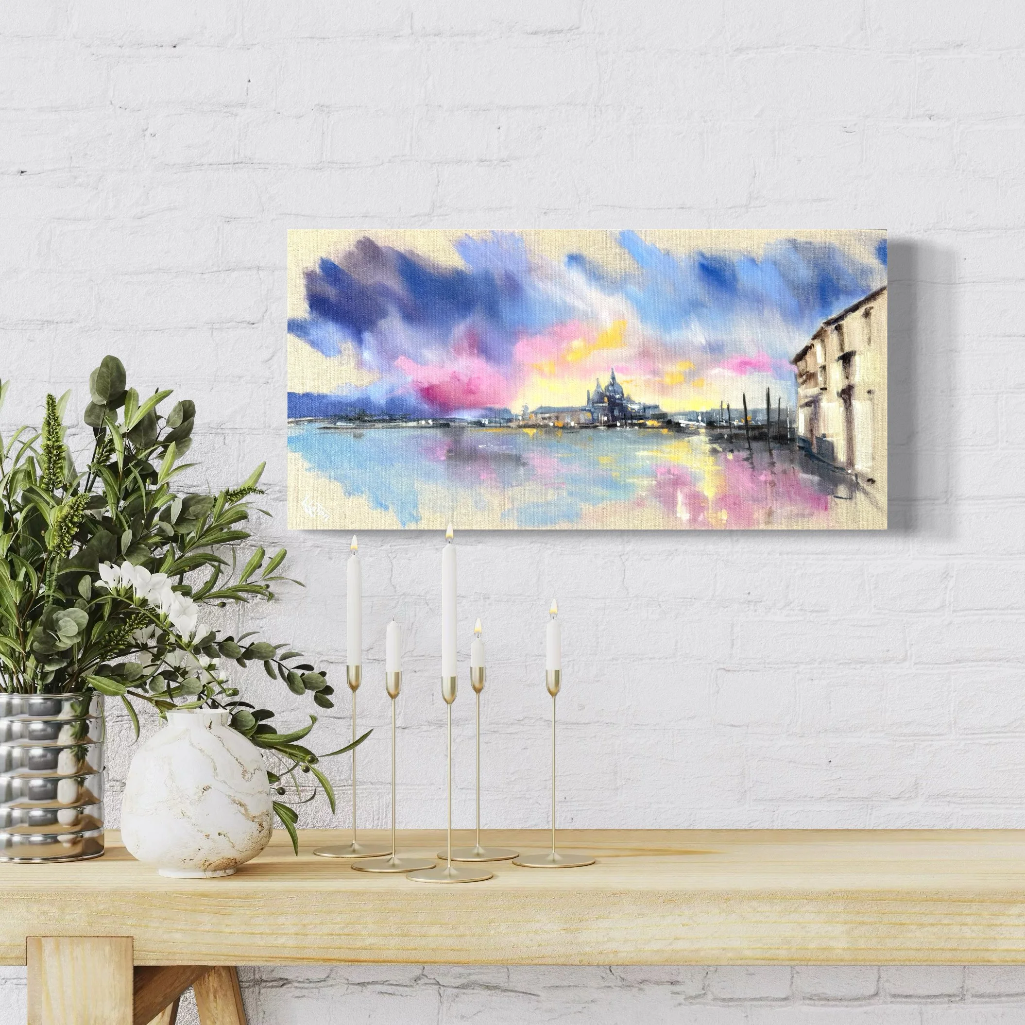 Santa Maria Salute oil painting by Louise Luton.jpeg