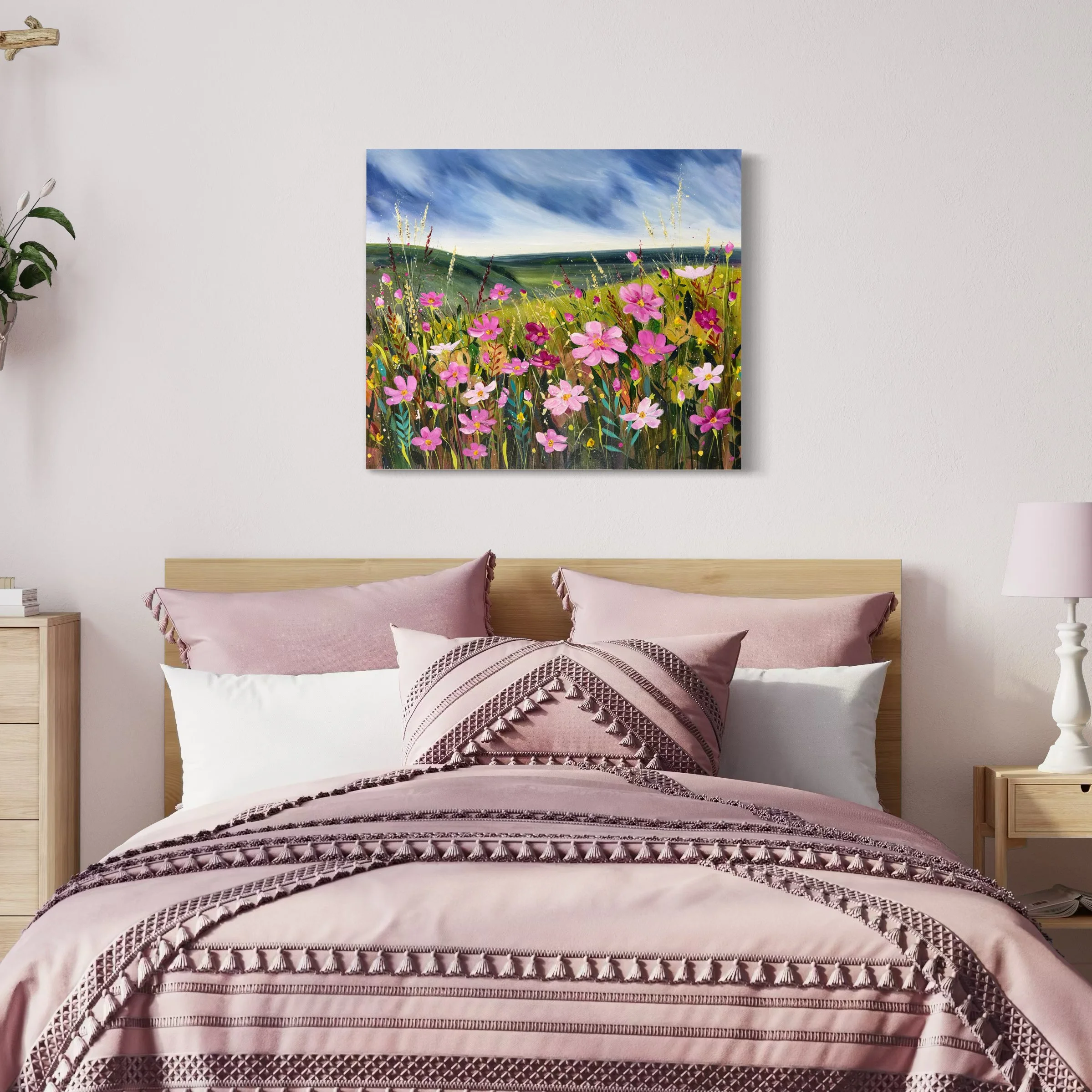 just us here floral landscape in bedroom setting.jpeg