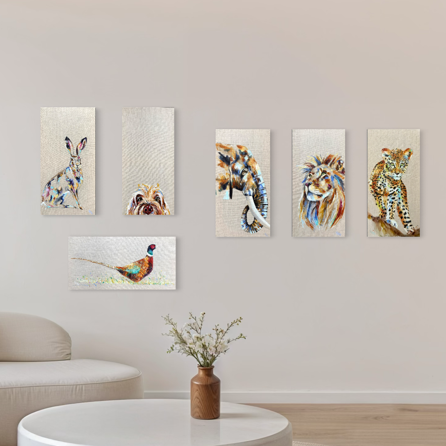 Selection of 60 x 3 cm paintings by Louise Luton.png