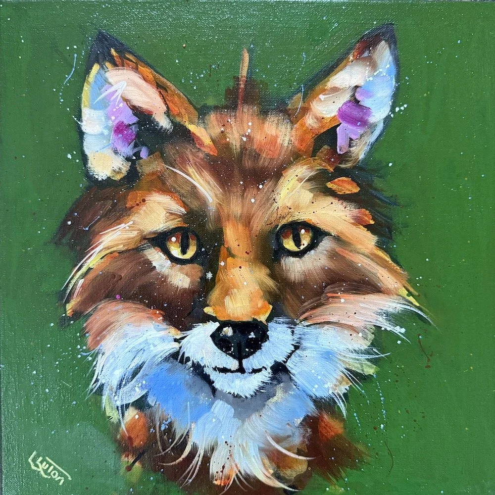 Little fox oil painting by Louise Luton.jpeg