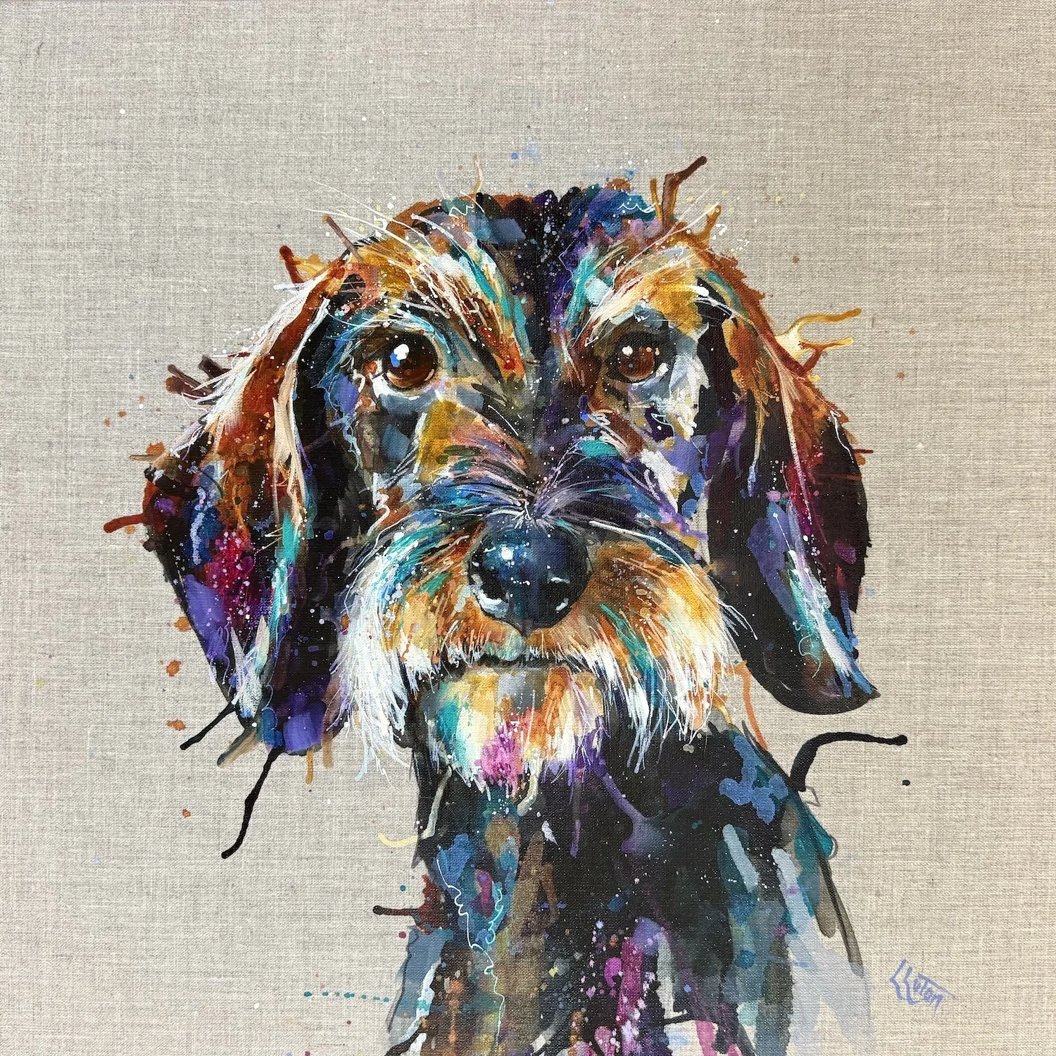wire haired dachschund by Louise luton.jpeg