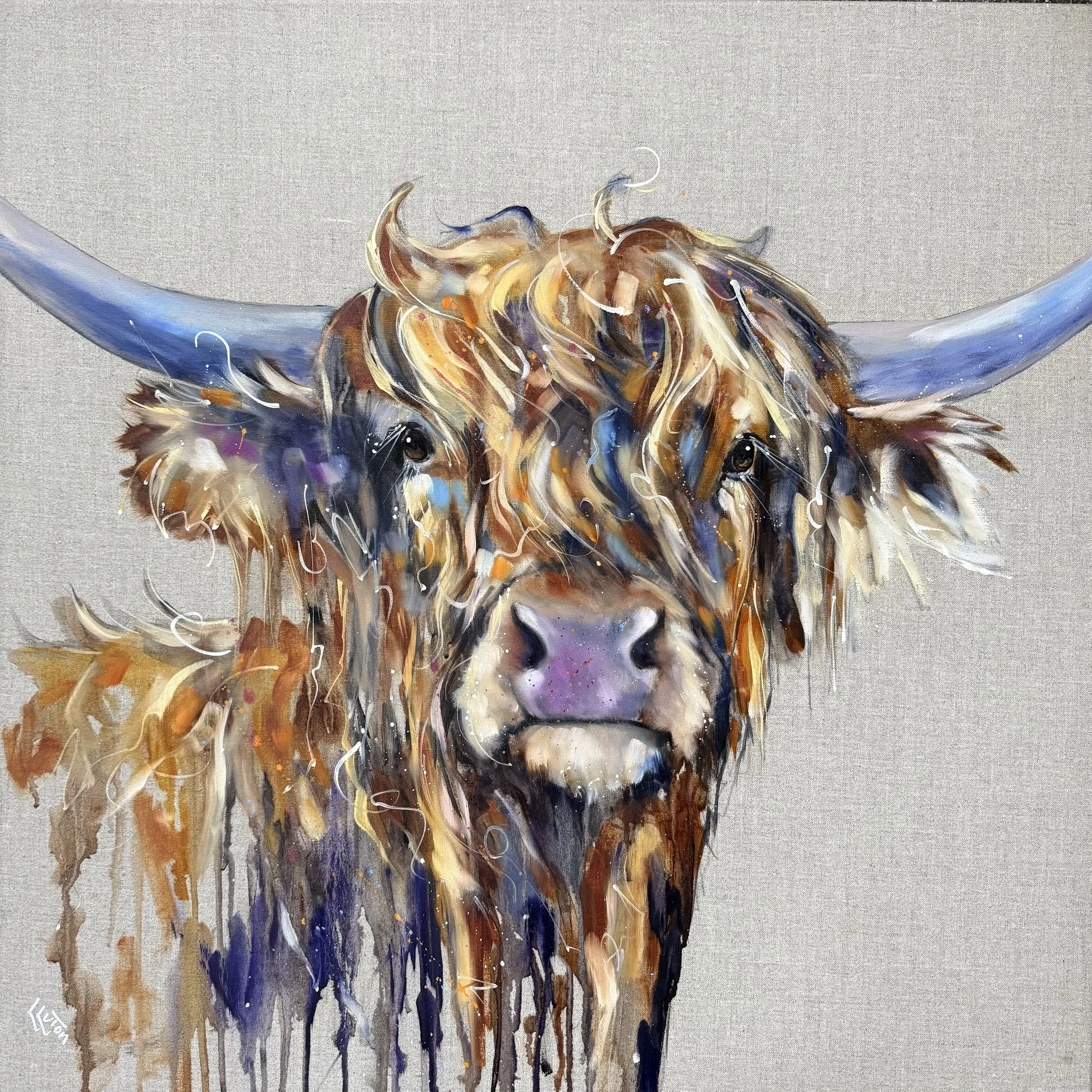Betsy highland cow painting by Louise Luton.jpeg
