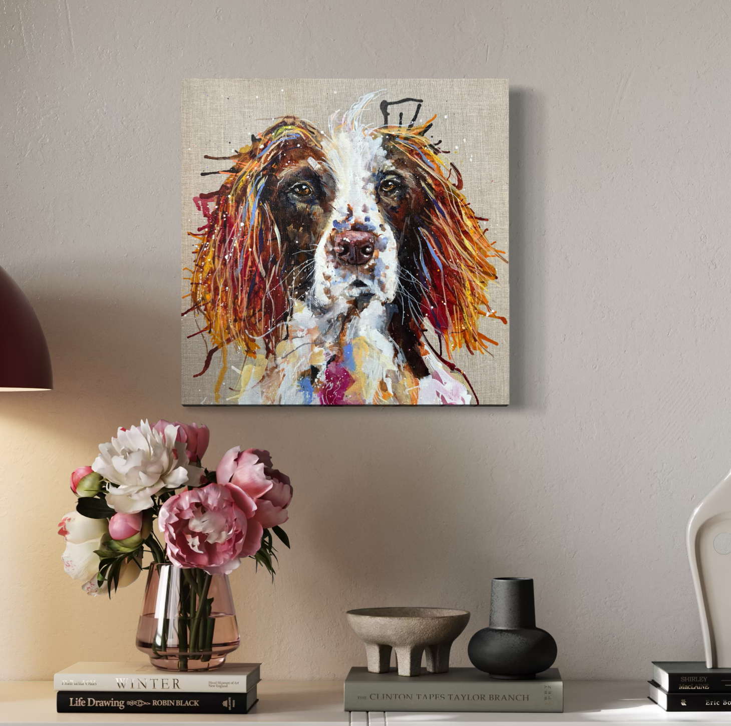 Buddy (spaniel original painting)