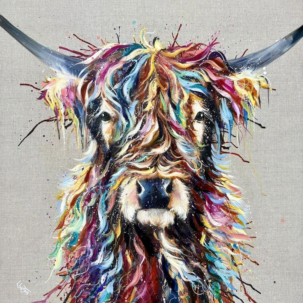 Nellie highalnd cow painting by Louise Luton.jpeg