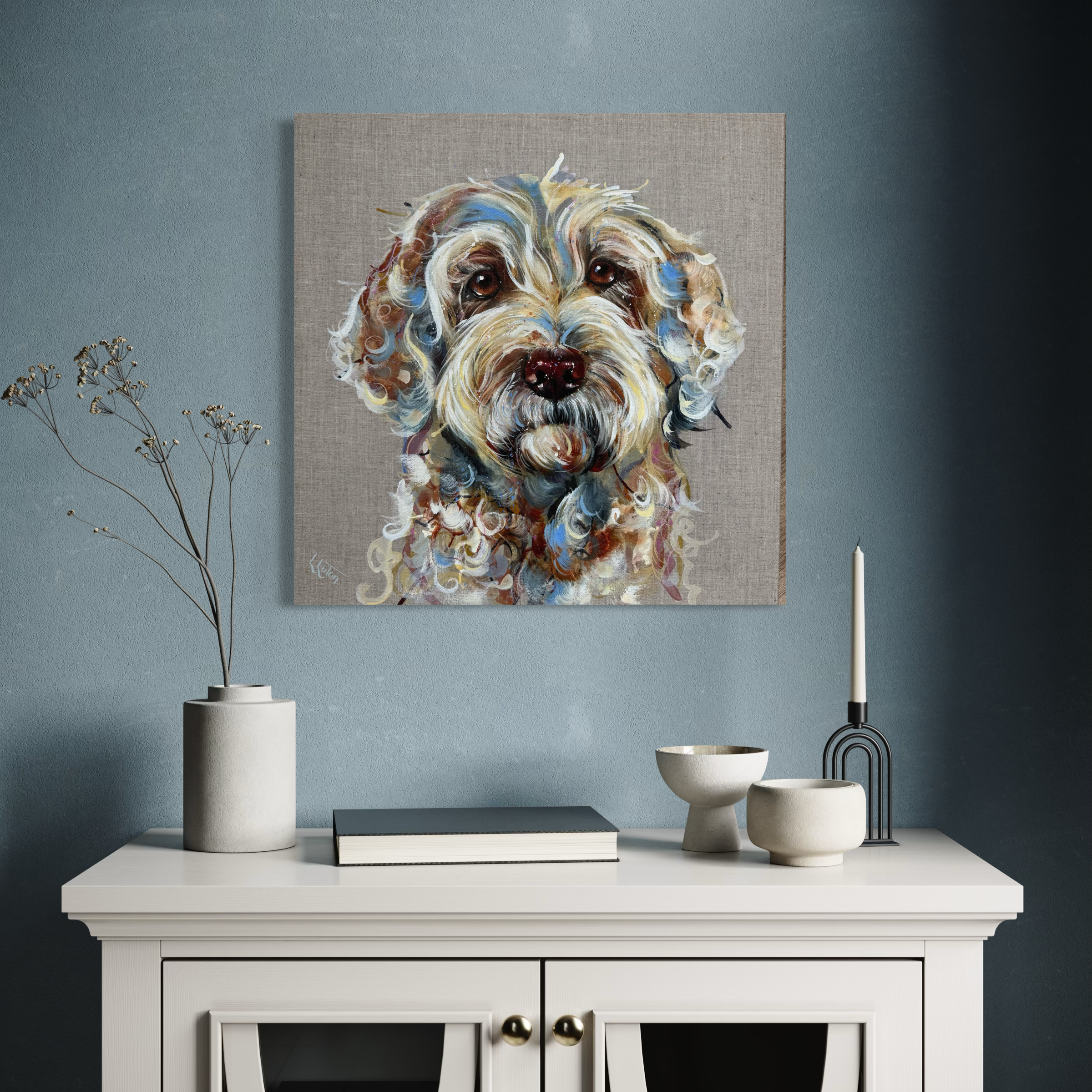 Doodle painting in neutral colours by Louise Luton.png