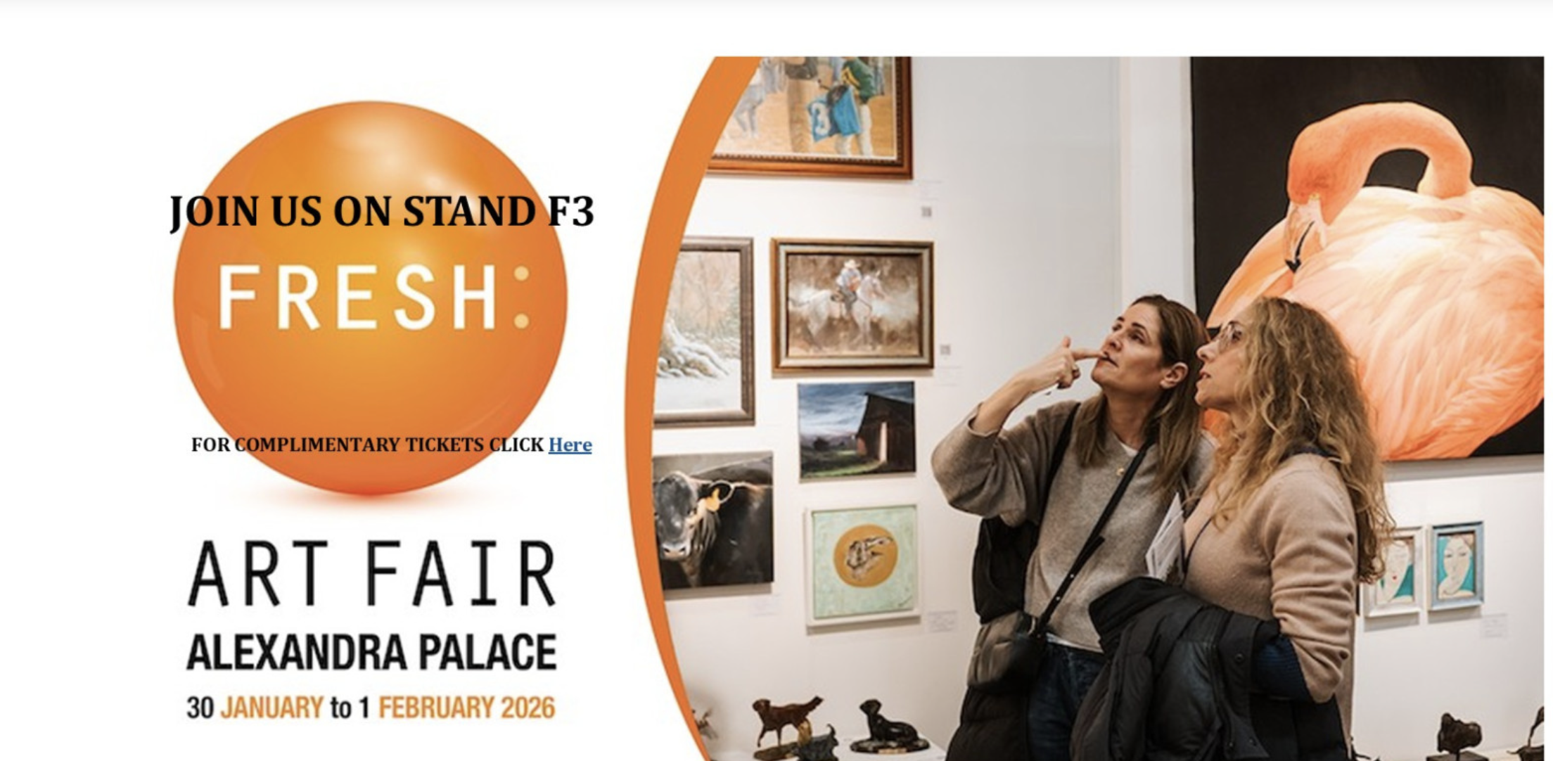 picture of browsers at Fresh Art fair