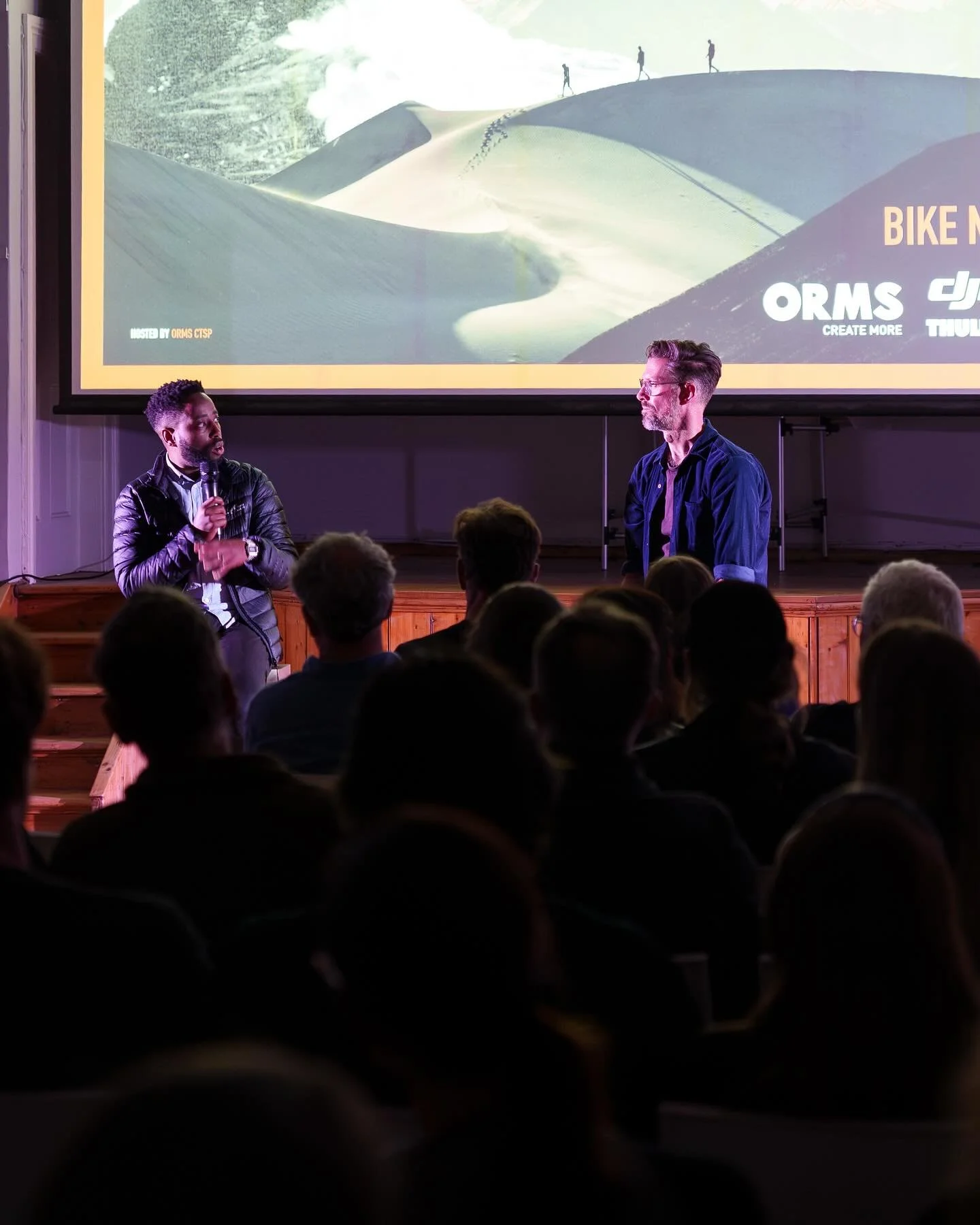 🚴&zwj;♀️ BIKE NIGHT presented by @firstascentsa brought the stoke! ⚡️

From the thrill of mountain biking at 77 to the sense of belonging the bike can bring and relinquishing control to the chaos, in the world&rsquo;s most gruelling ultra-distance r