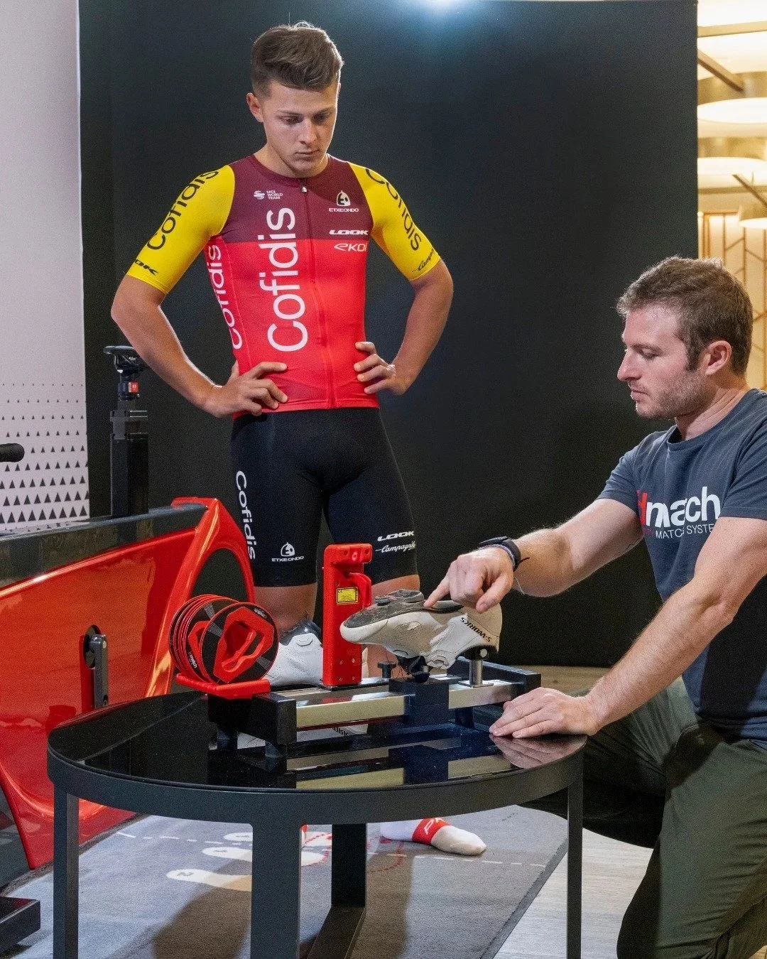 Positionnement des cales : la méthode Cycling-Lab Genève