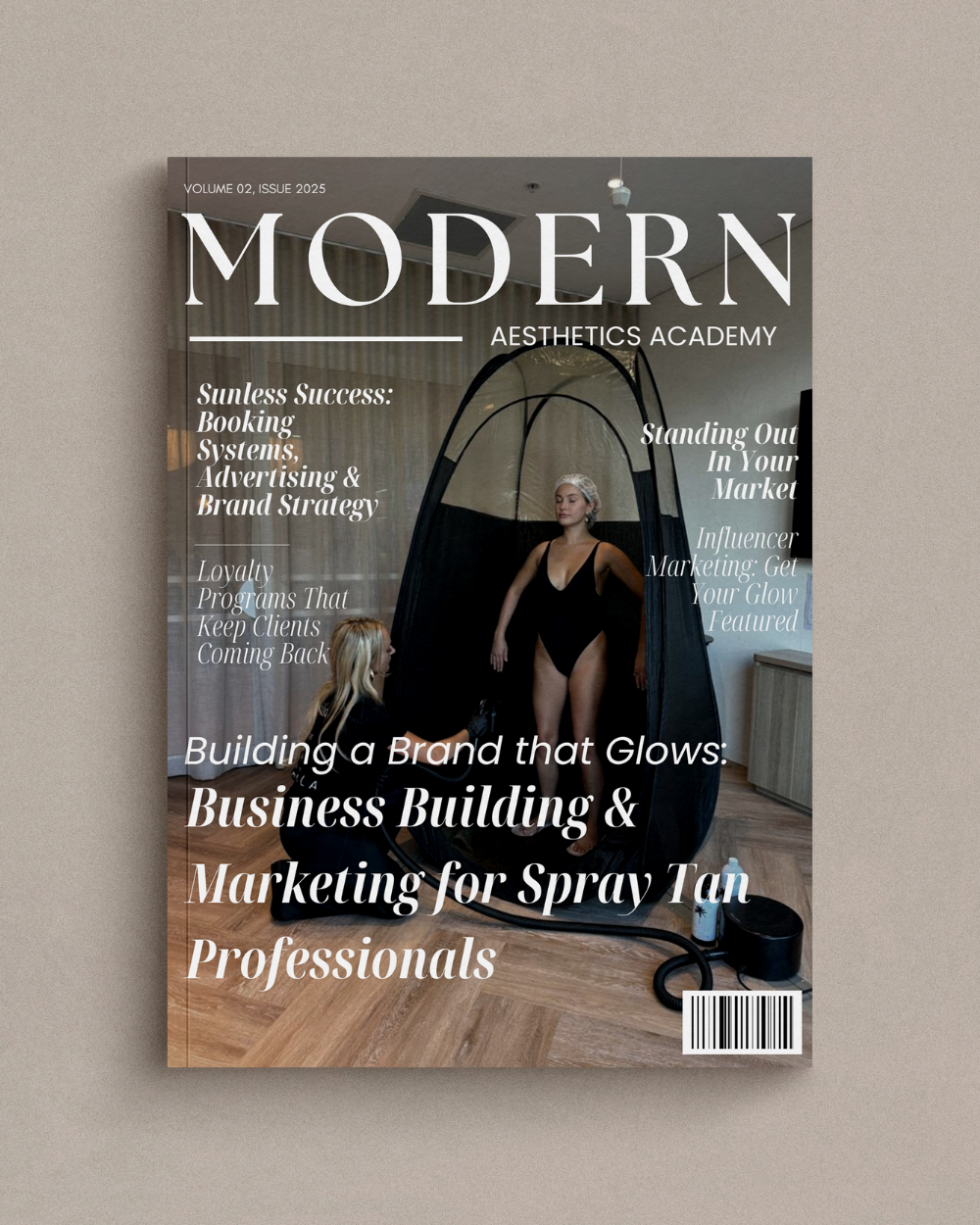 Modern Aesthetics Academy Business Building & Marketing Training Manual Textbook