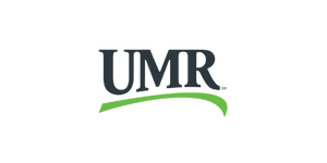UMR logo with stylized green underline