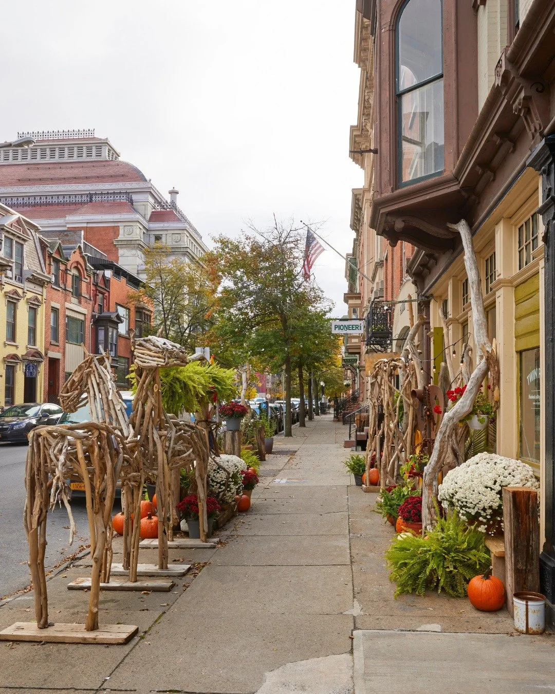 🍂 Fall in downtown Troy is something special 
 From the colorful streets to crisp Hudson River views, there’s no better place to spend the season. Stroll the Waterfront, sip coffee at local cafés, shop the boutiques, catch live music,