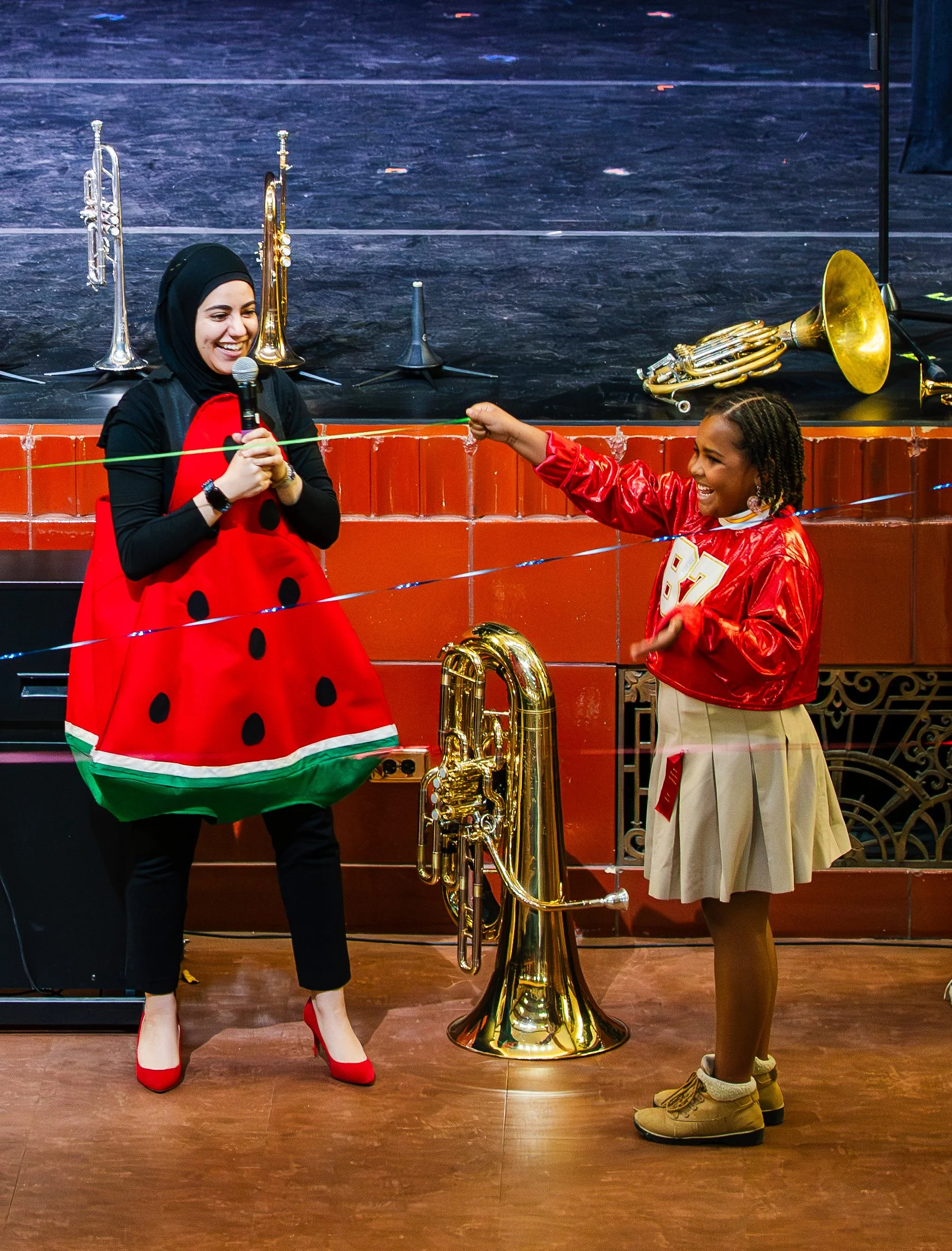 Tulsa, Oklahoma: Halloween show for kids at Chamber Music Tulsa - photographed Rebecca Rayon