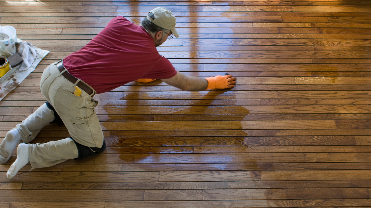 hardwood floor refinishing process​