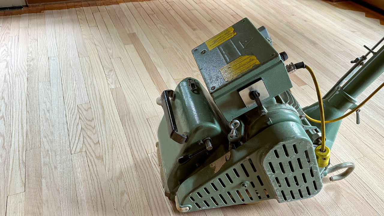 hardwood floor refinishing process​