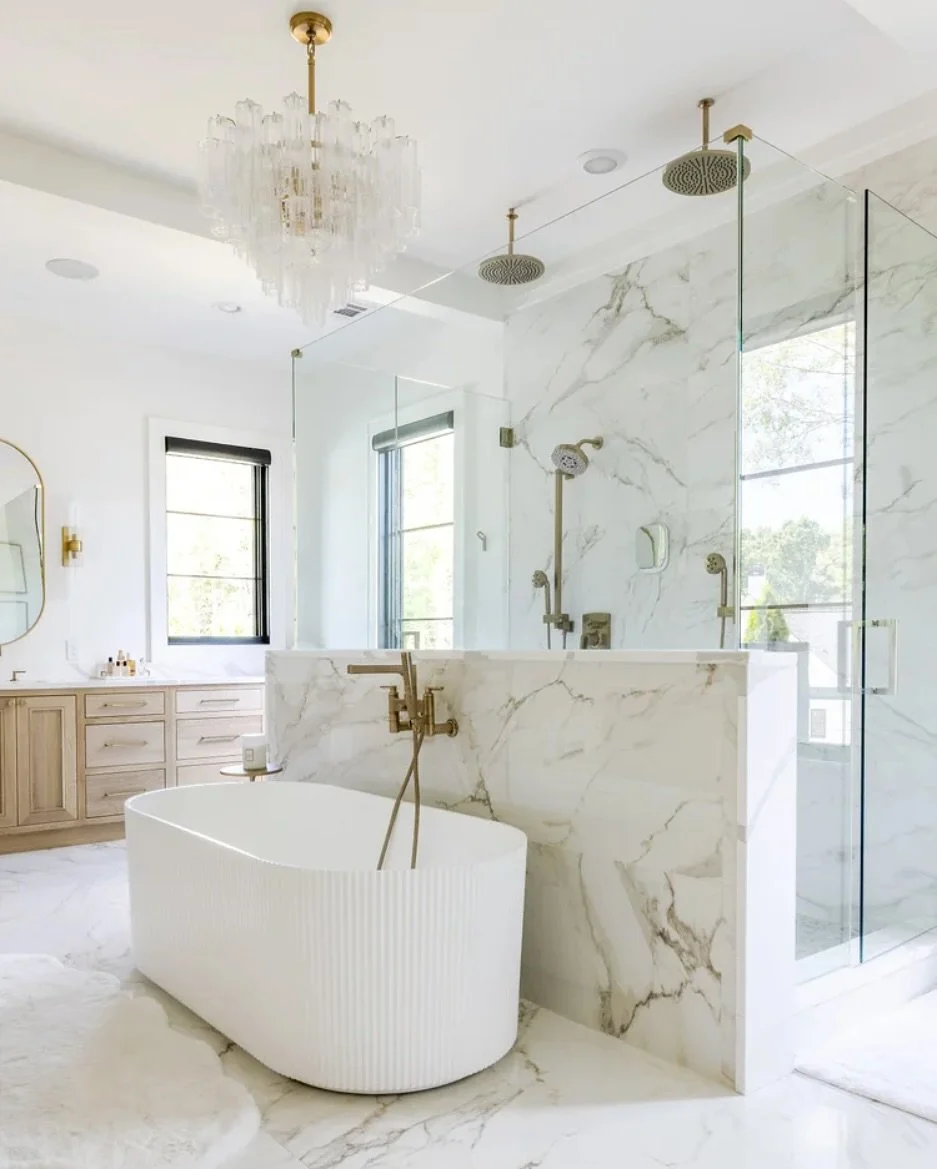 Alexa, play Home Spa Playlist ✨
.
.
.
.
.
.
.
.
Built by @maxeyfamilyproperties
Architecture: @footshillsarchitecture
Design: @hawkinsandgraydesign
Millwork: @elite_millworks
Plumbing: @relyonpdi 
Lighting: @georgia_lighting 
Photography: @lyndseymar