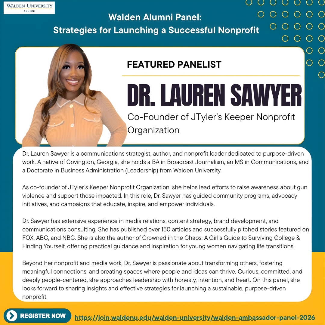 Walden Alumni Panel: Strategies for Launching a Successful Nonprofit