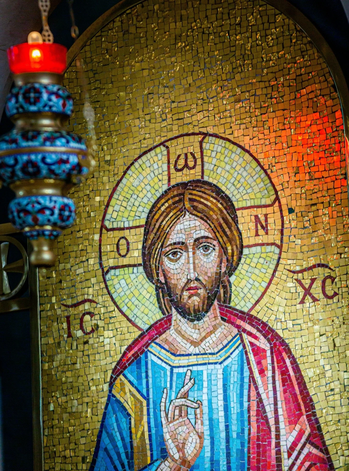 We all recognize this as an icon of our Lord Jesus Christ. You enter the church and move toward the altar, where you notice this icon, usually placed in the center or on the right side of the sanctuary. but is that all? Or does this icon reveal somet